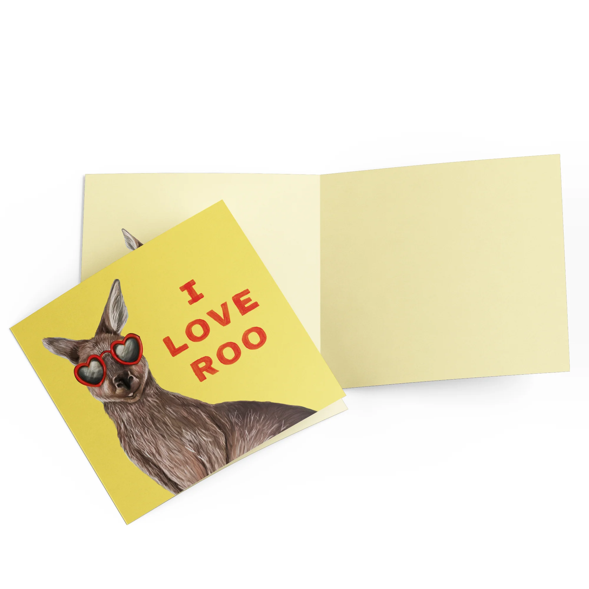 Greeting Card I love roo - Image 2
