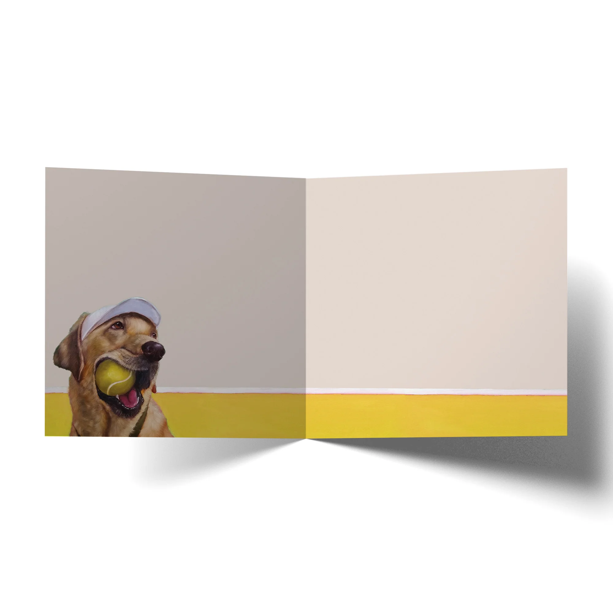 Greeting Card Labrador Tennis - Image 2