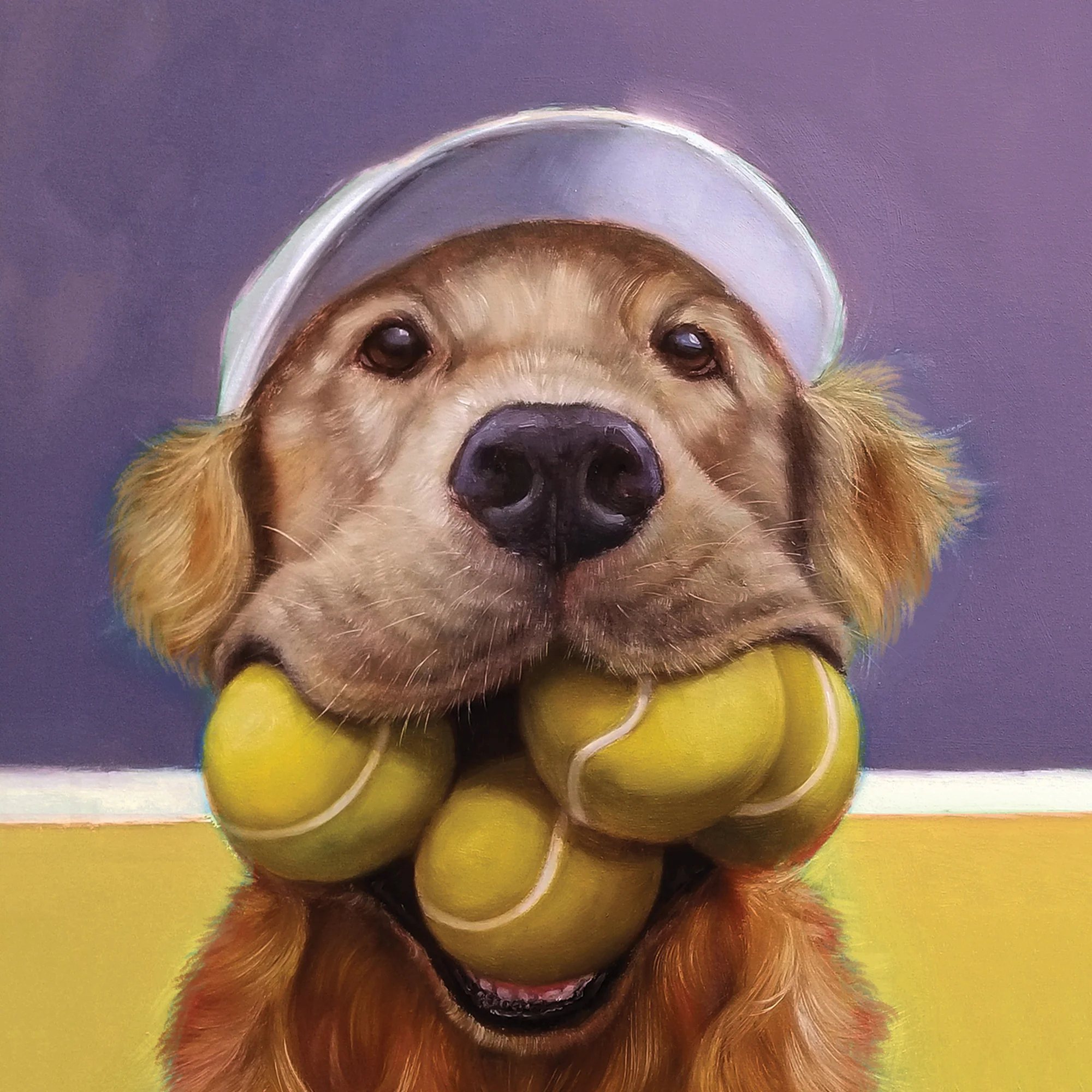 Greeting Card Labrador Tennis - Image 3