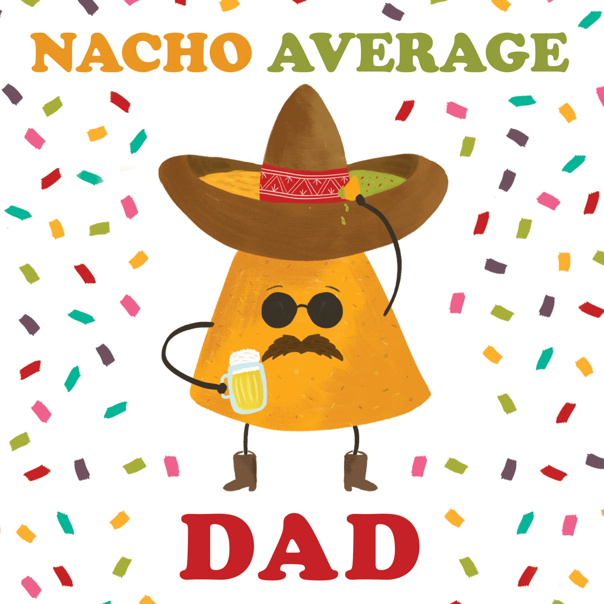 Greeting Card Nacho Dad - Image 3