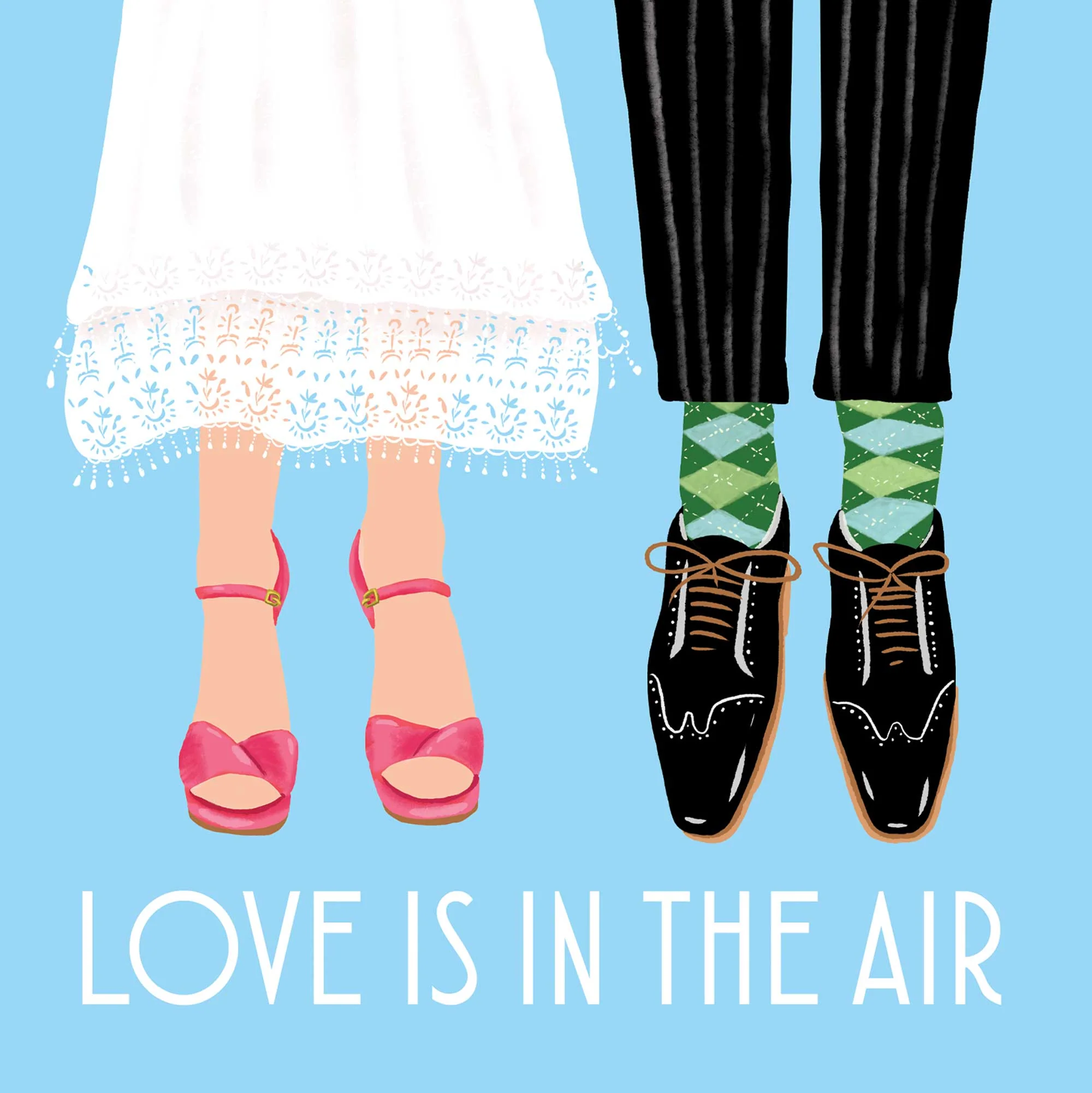 Greeting Card Love Is In The Air Wedding - Image 3