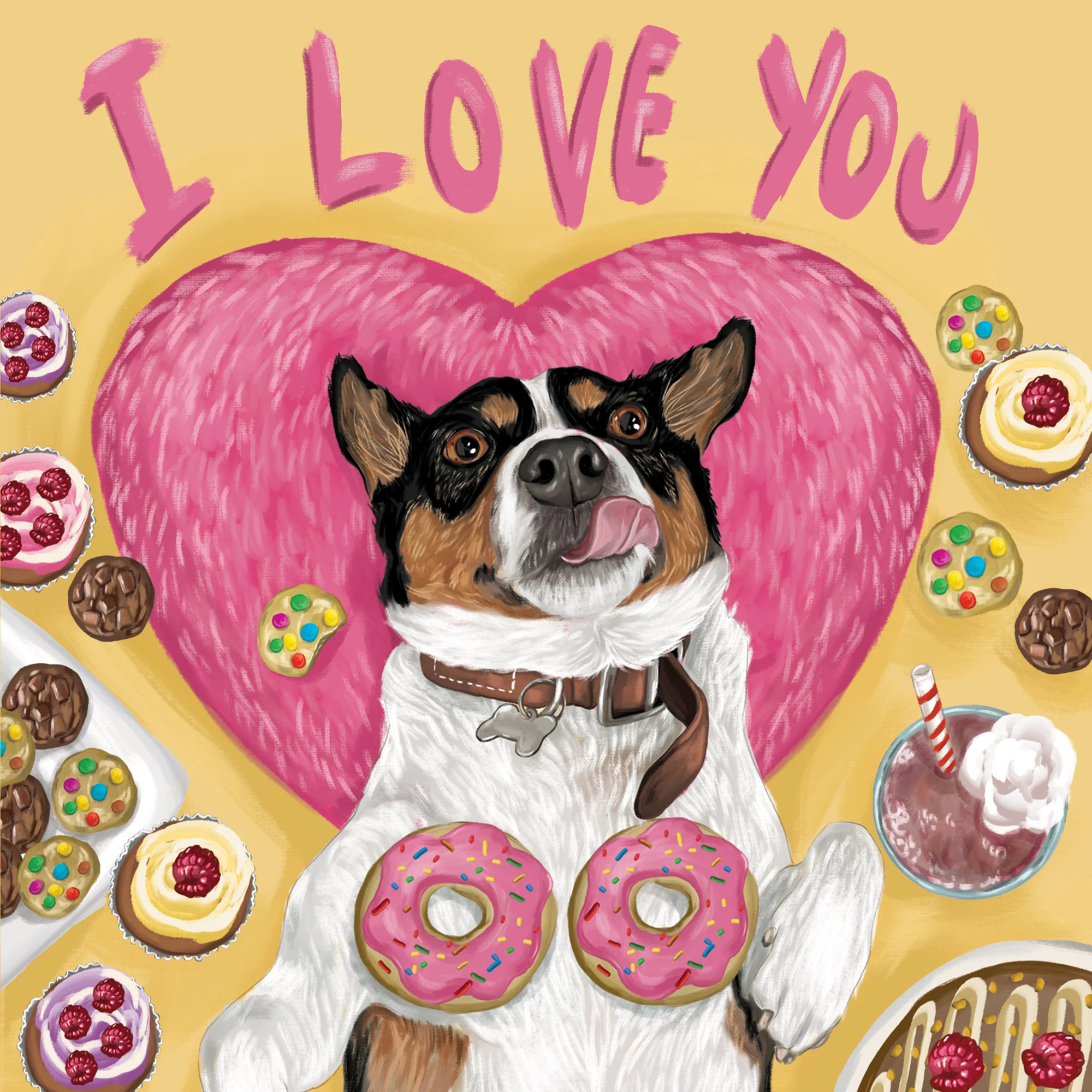 Greeting Card Love Sugar High - Image 3