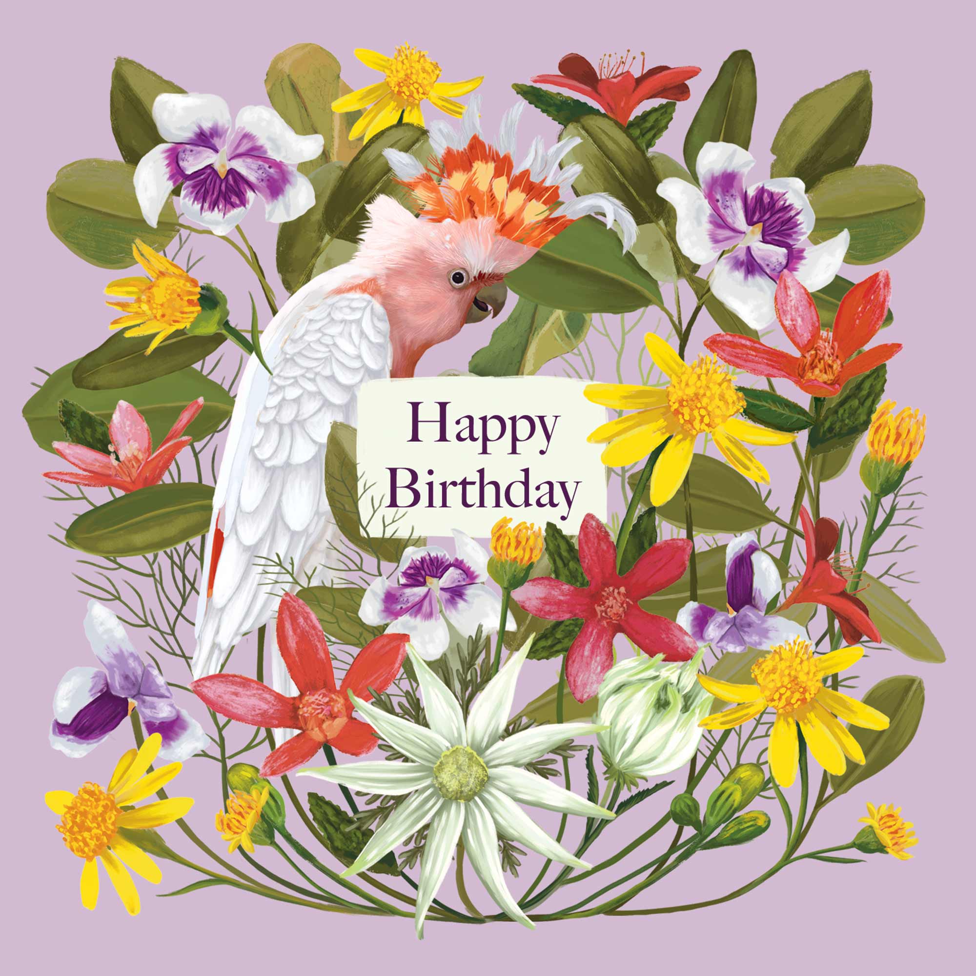 Greeting Card Majestic Florals - Image 3
