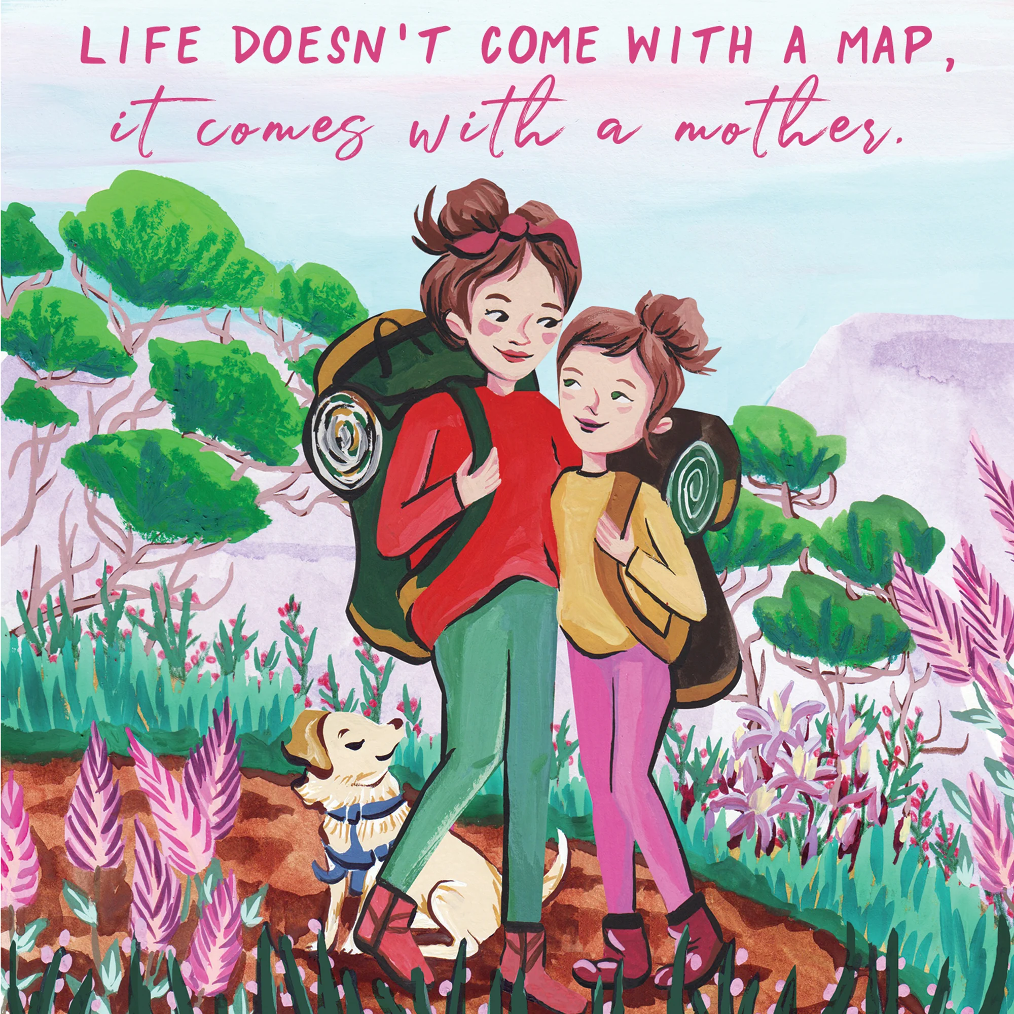 Greeting Card Mother Map - Image 3