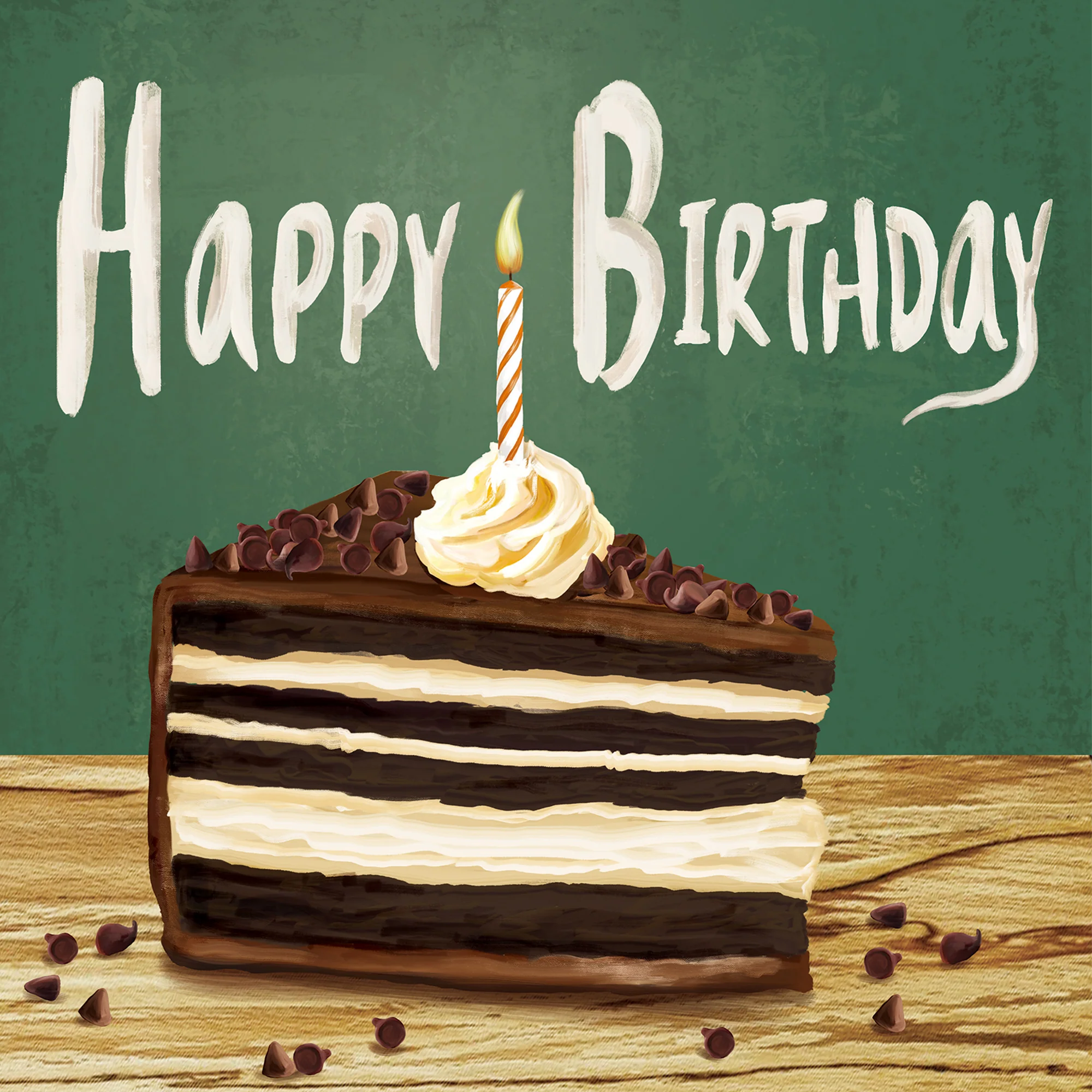 Greeting Card Mud Cake - Image 2
