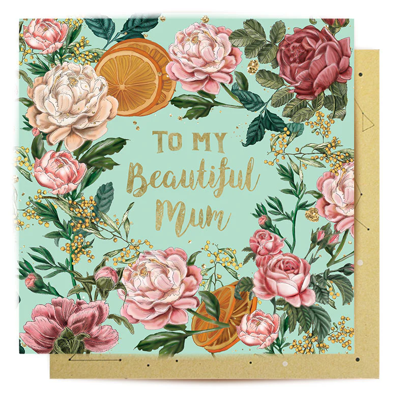 Greeting card My Beautiful Mum