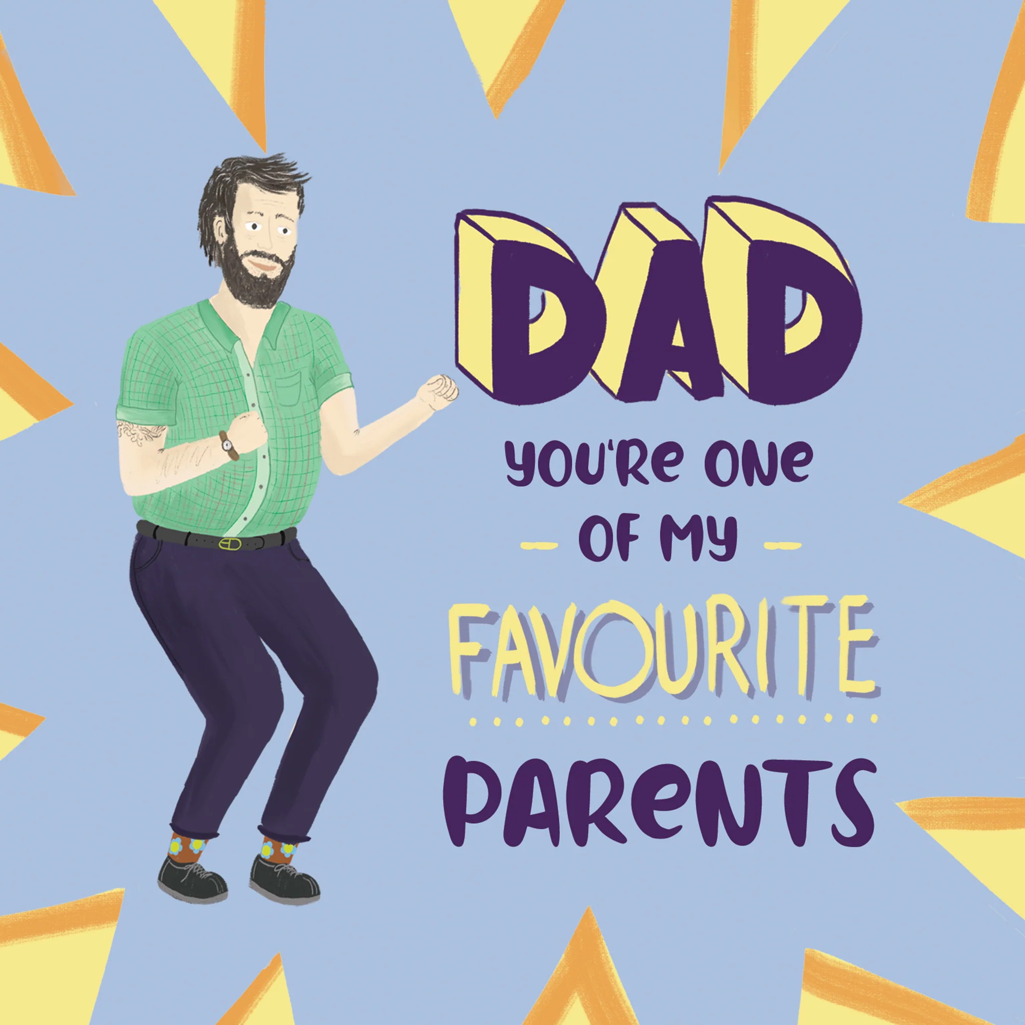 Greeting Card My Favourite Parent - Image 2
