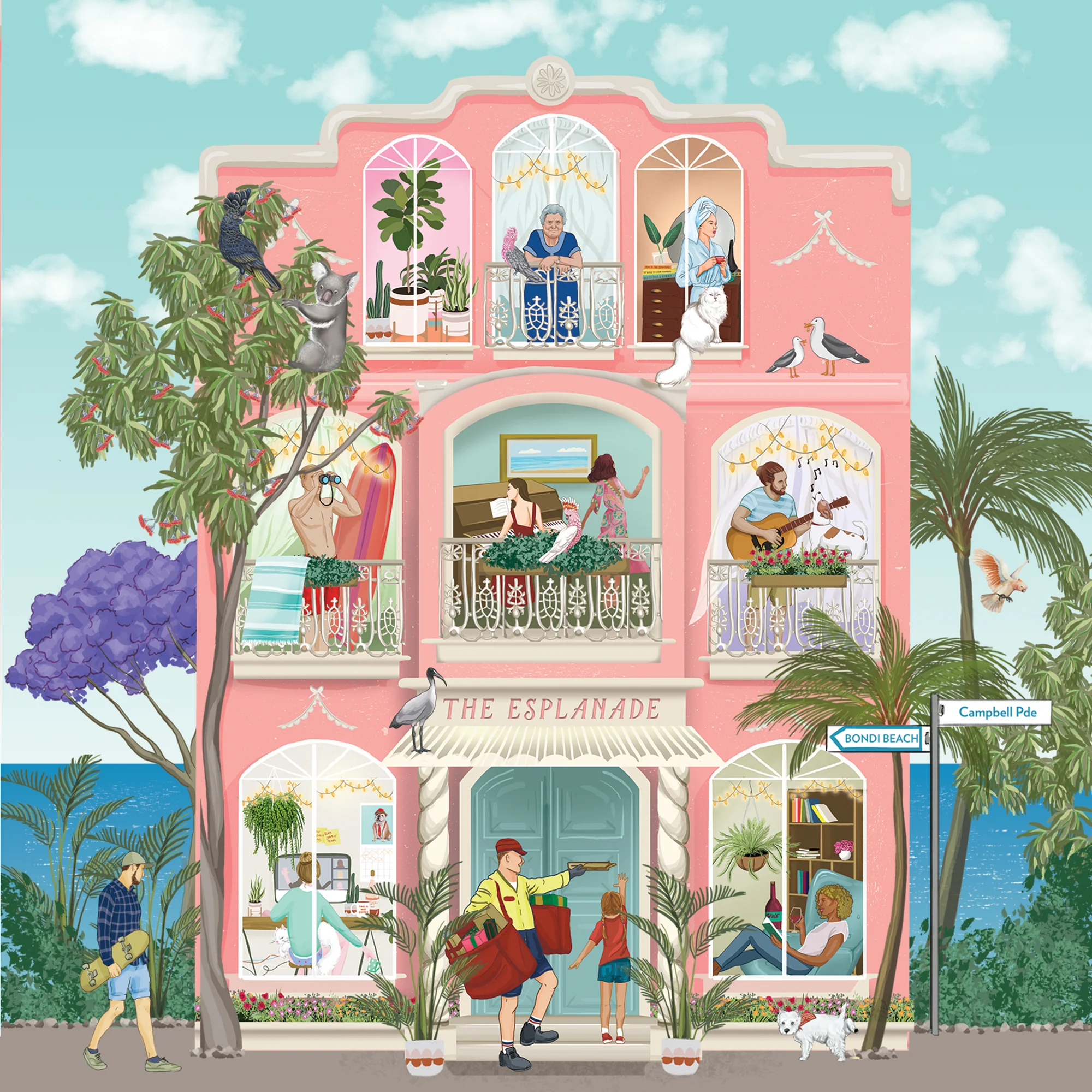 Greeting Card Neighbours Bondi - Image 2