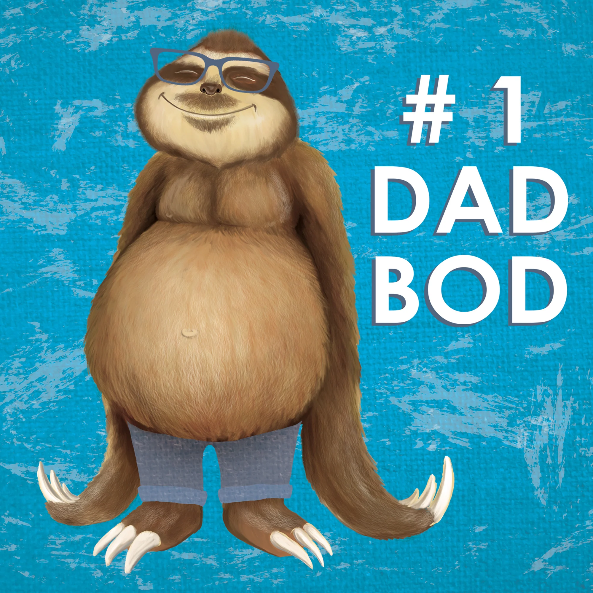 Greeting Card Number One Dad Bod - Image 3