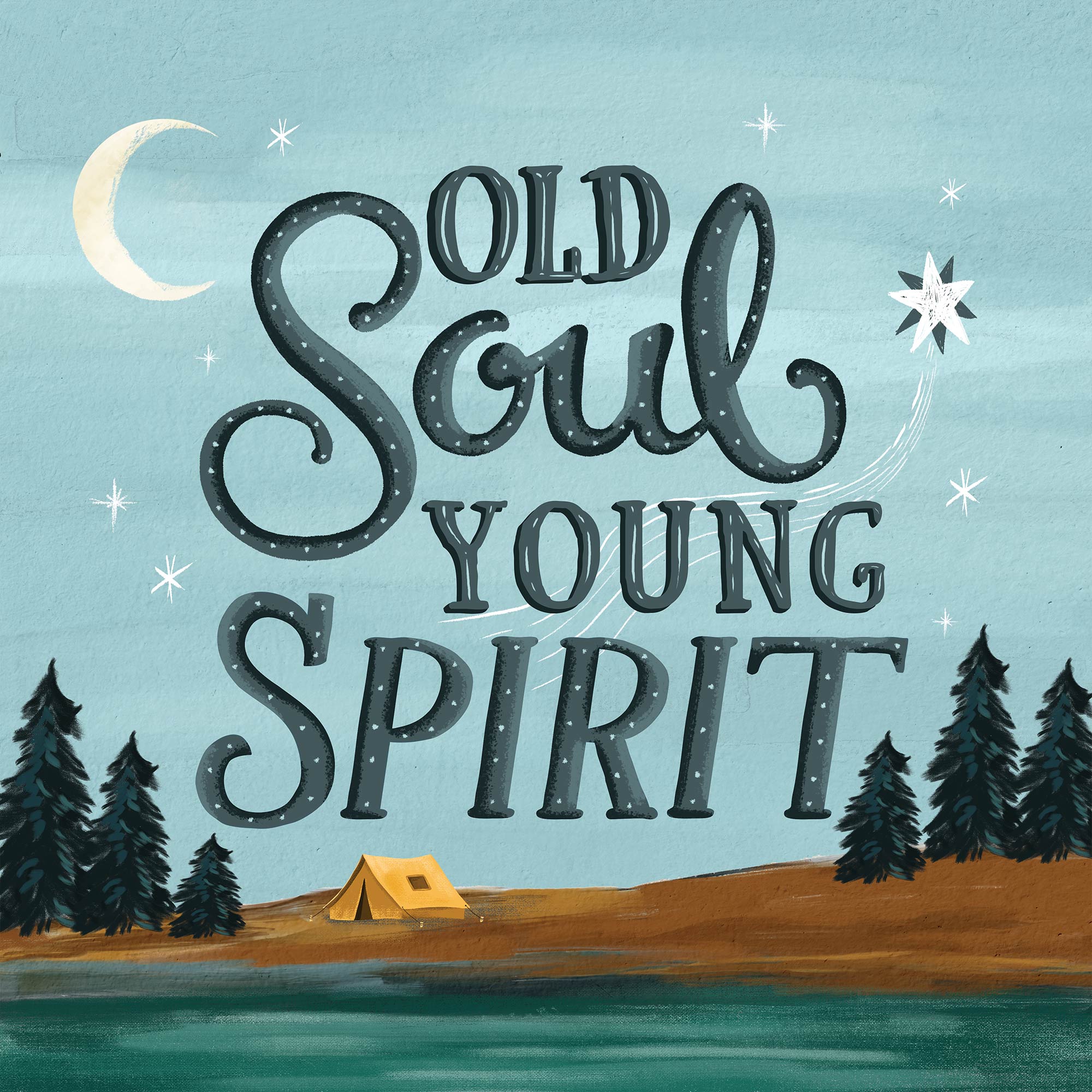 Greeting Card Old Soul Young Spirit - Image 3