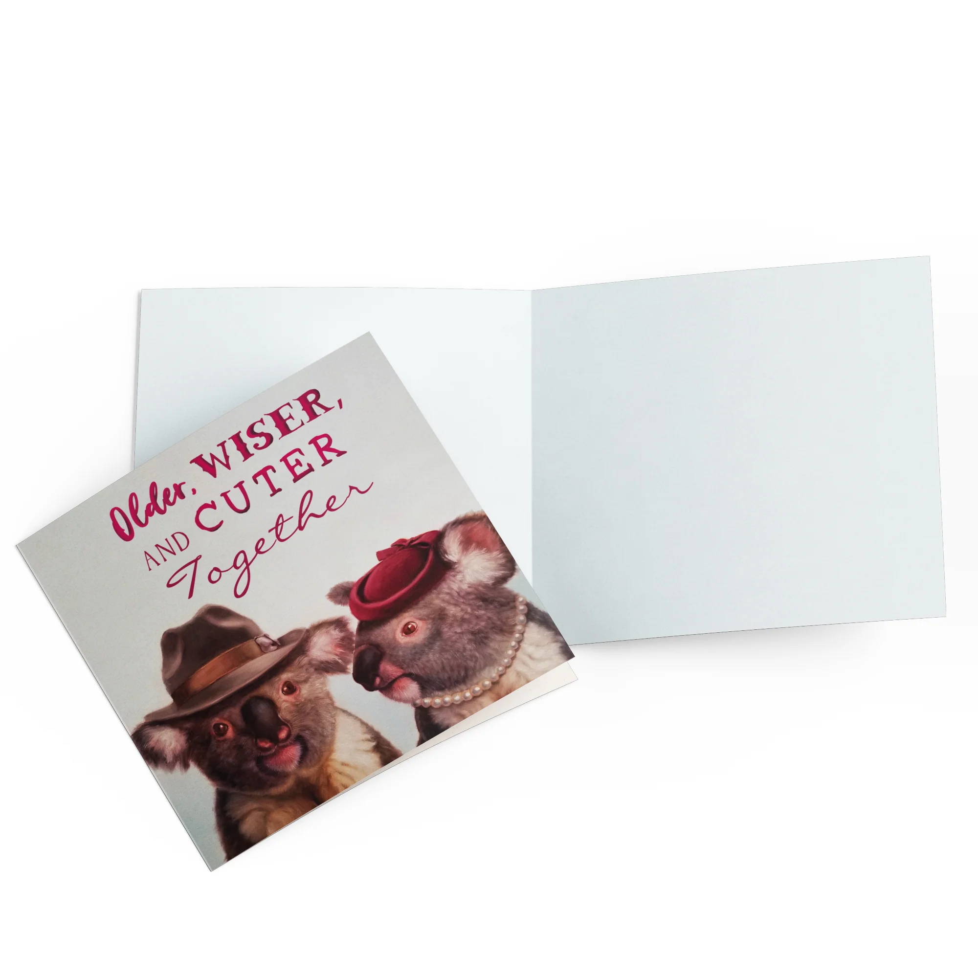 Greeting Card Older Wiser Cuter Together - Image 2