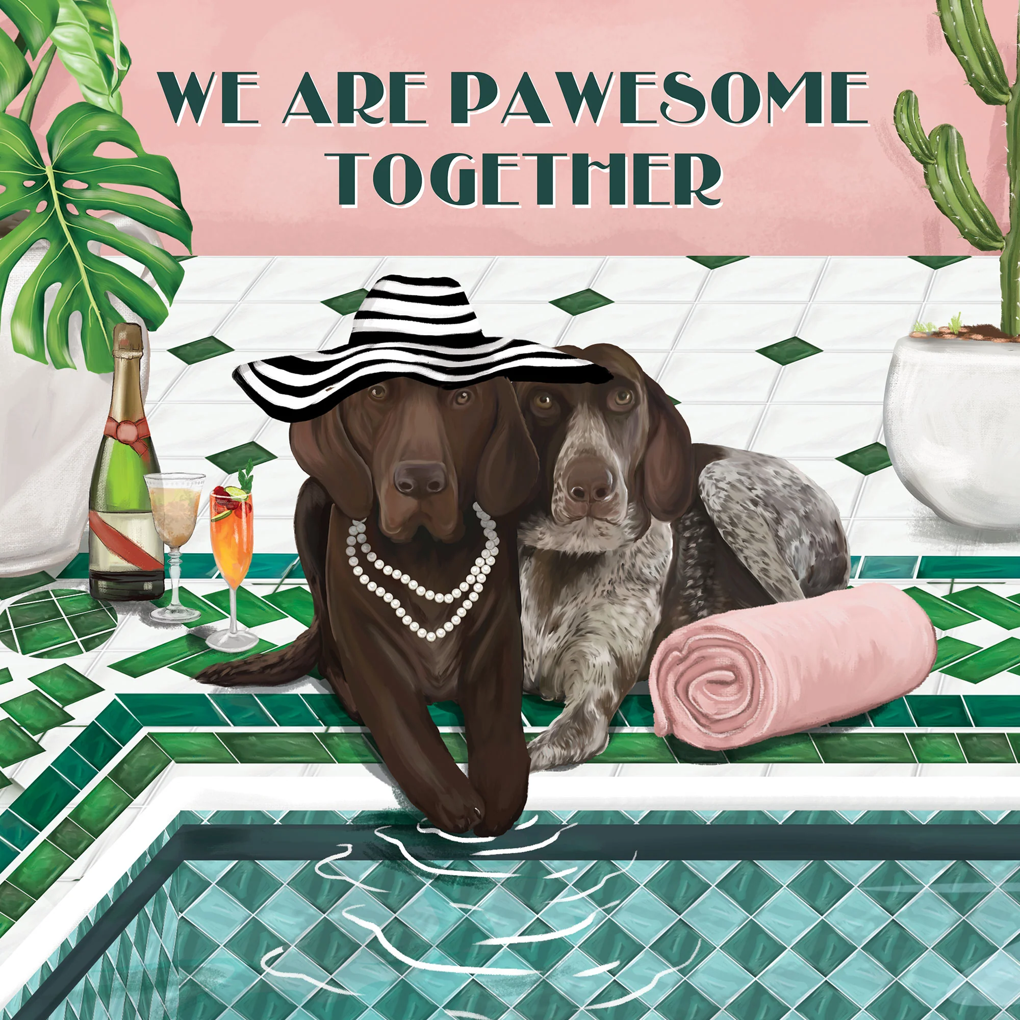 Greeting Card Pawesome Together - Image 3