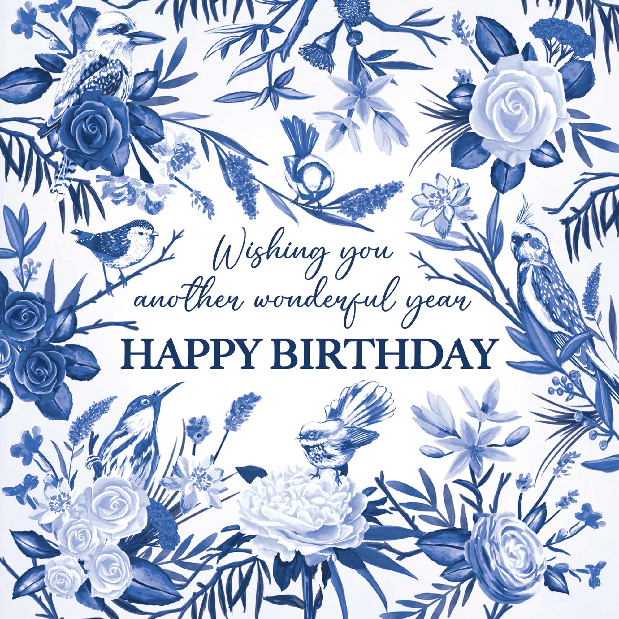 Greeting Card Pieces Of Poetry Florals - Image 3
