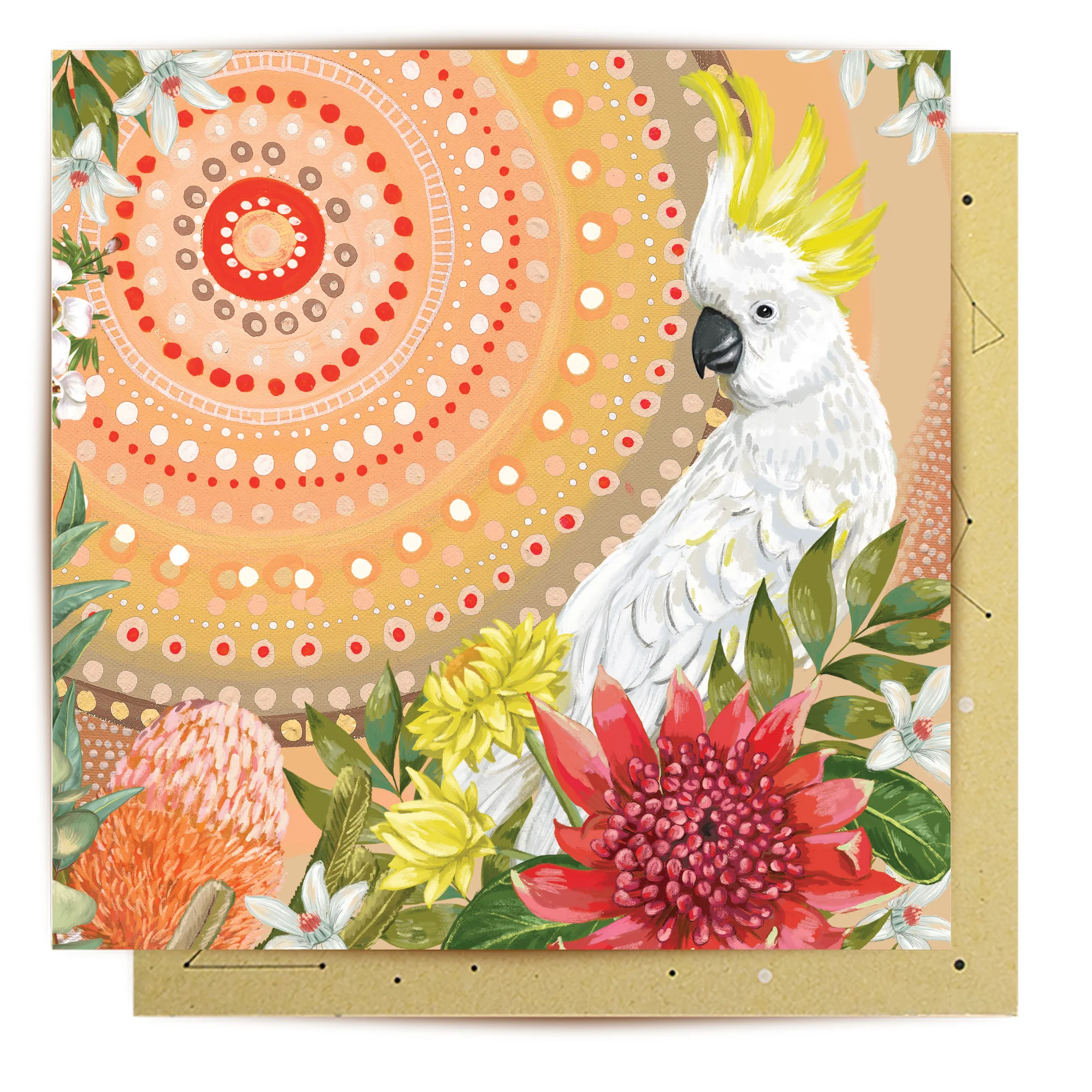 Greeting Card Sacred Country Vol.2 White Cockatoo - Image 2