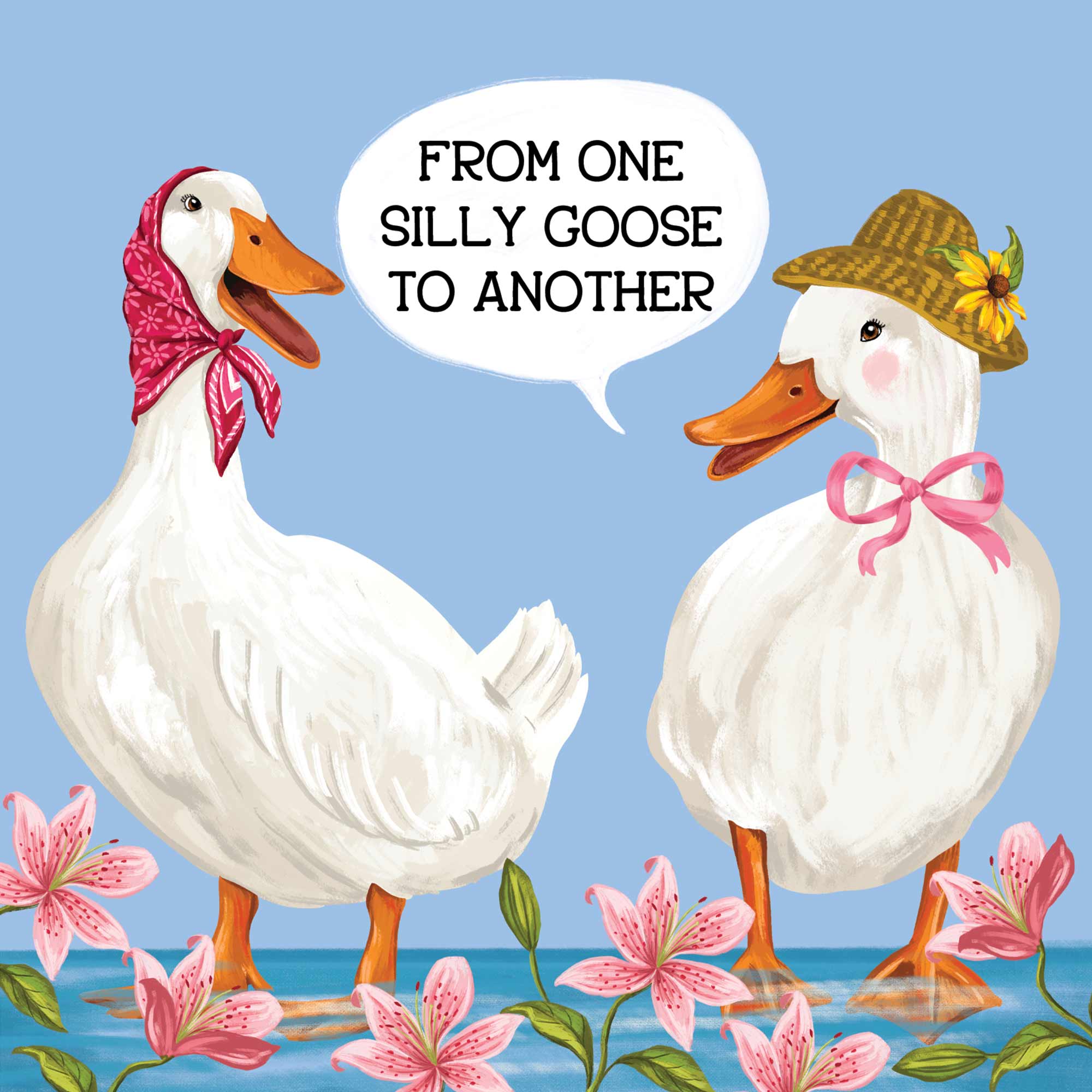 Greeting Card Silly Goose - Image 3