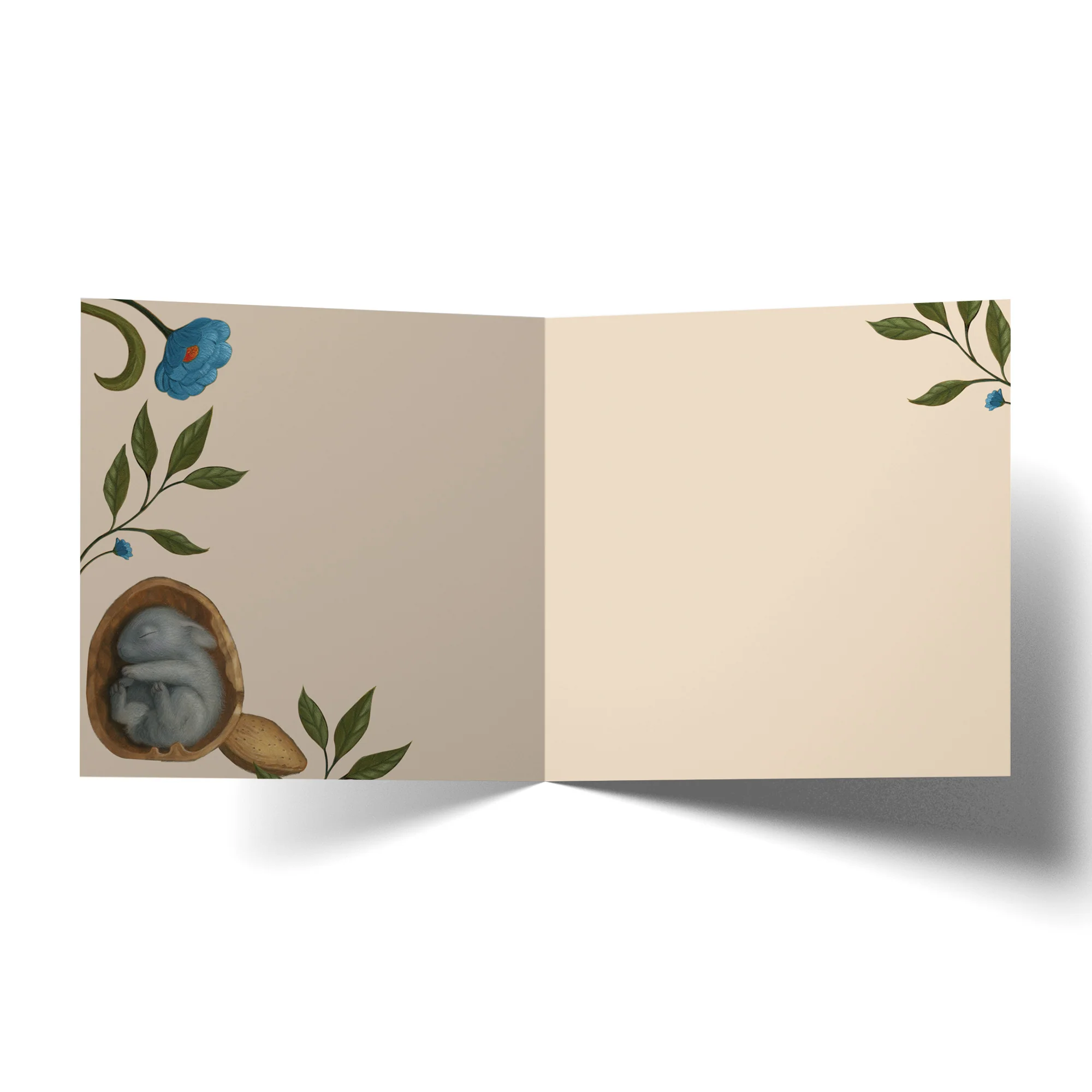 Greeting Card Sleeping Baby Bunny - Image 2
