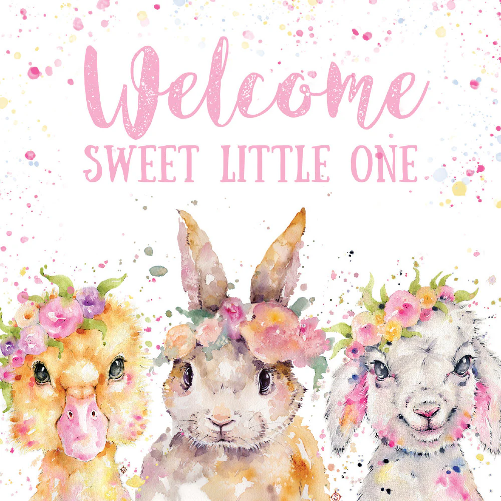 Greeting Card Spring Babies - Image 2