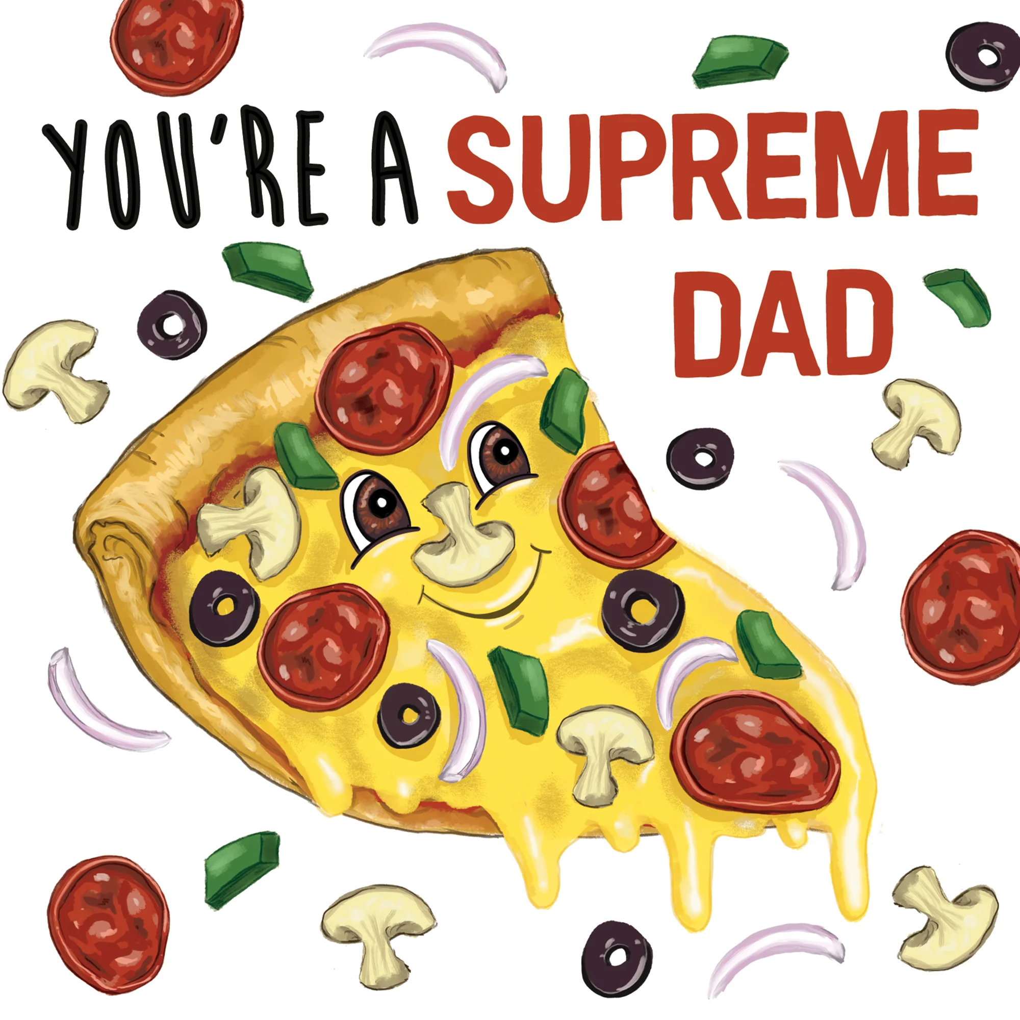Greeting Card Supreme Dad - Image 3