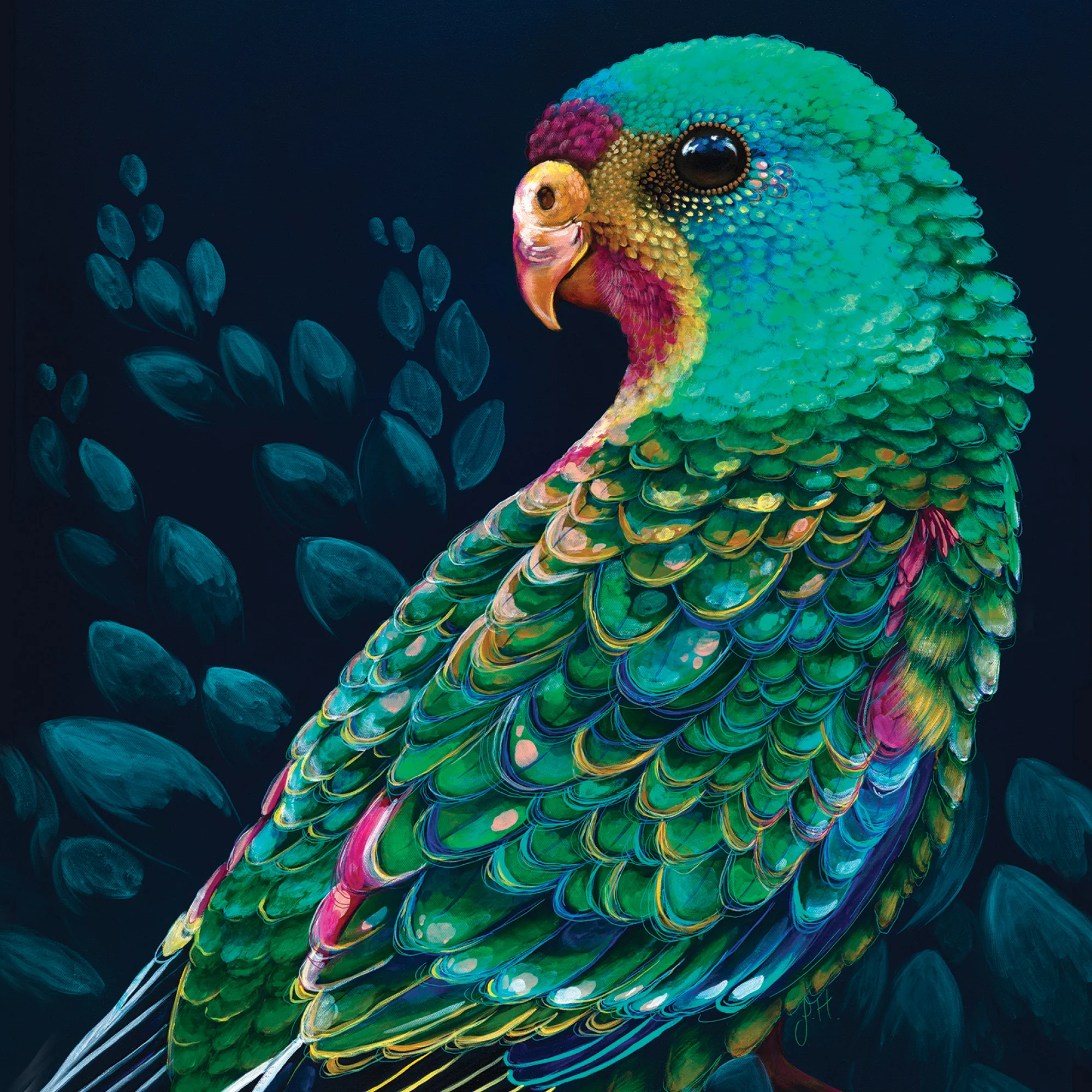 Greeting Card Swift Parrot - Image 3