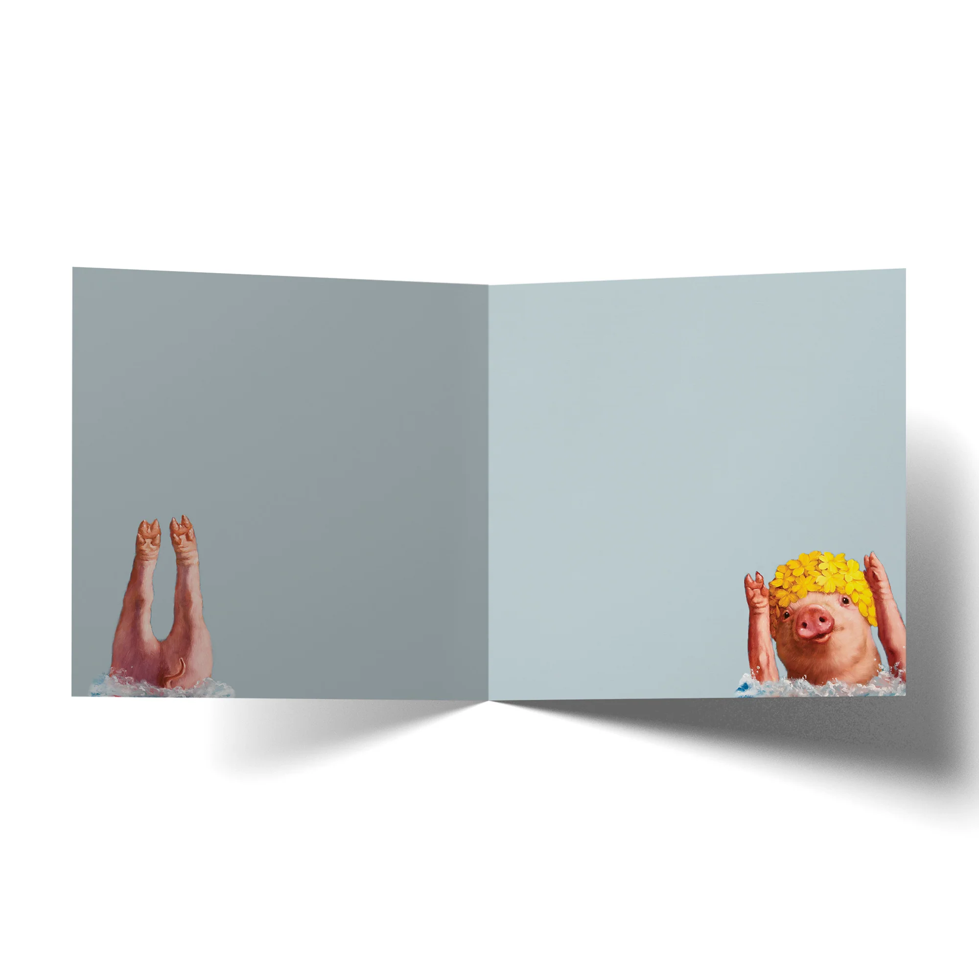 Greeting Card Synchronized Swimmers - Image 2