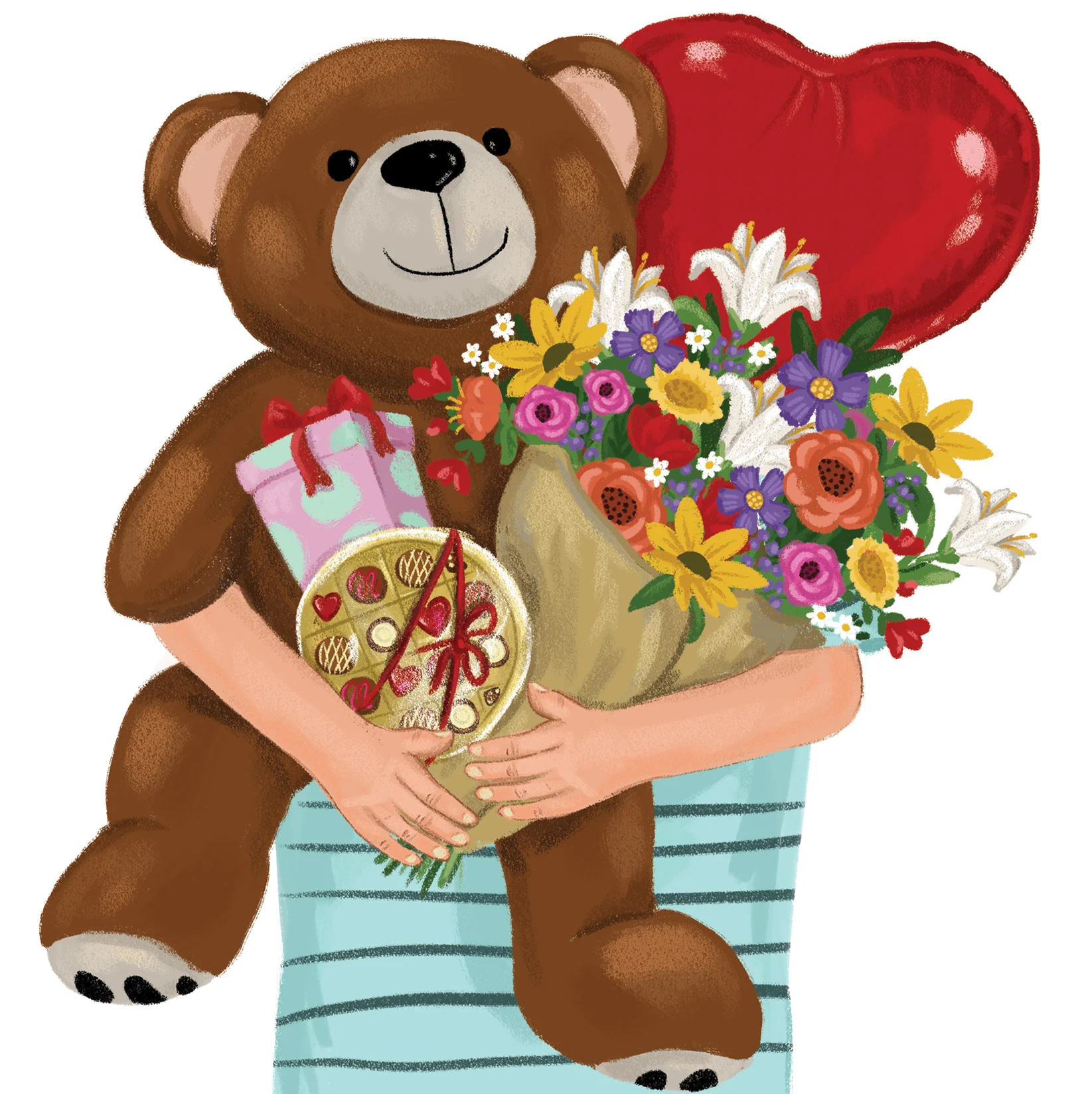 Greeting Card Teddy Bear - Image 3