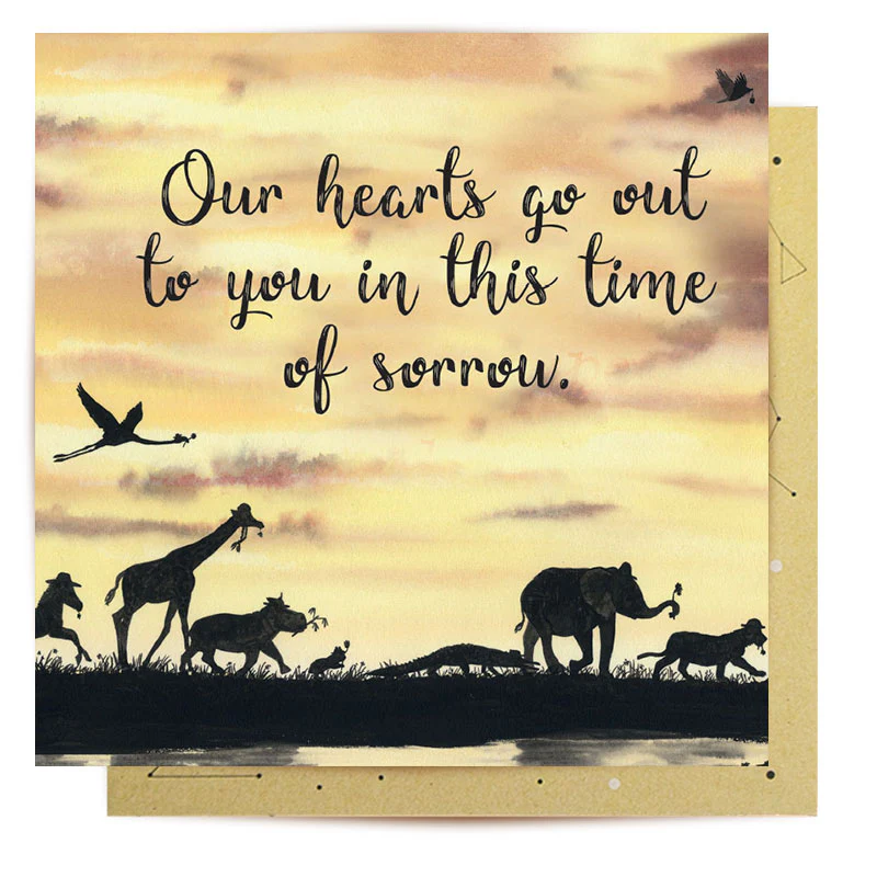 Greeting Card Time Of Sorrow - Image 2