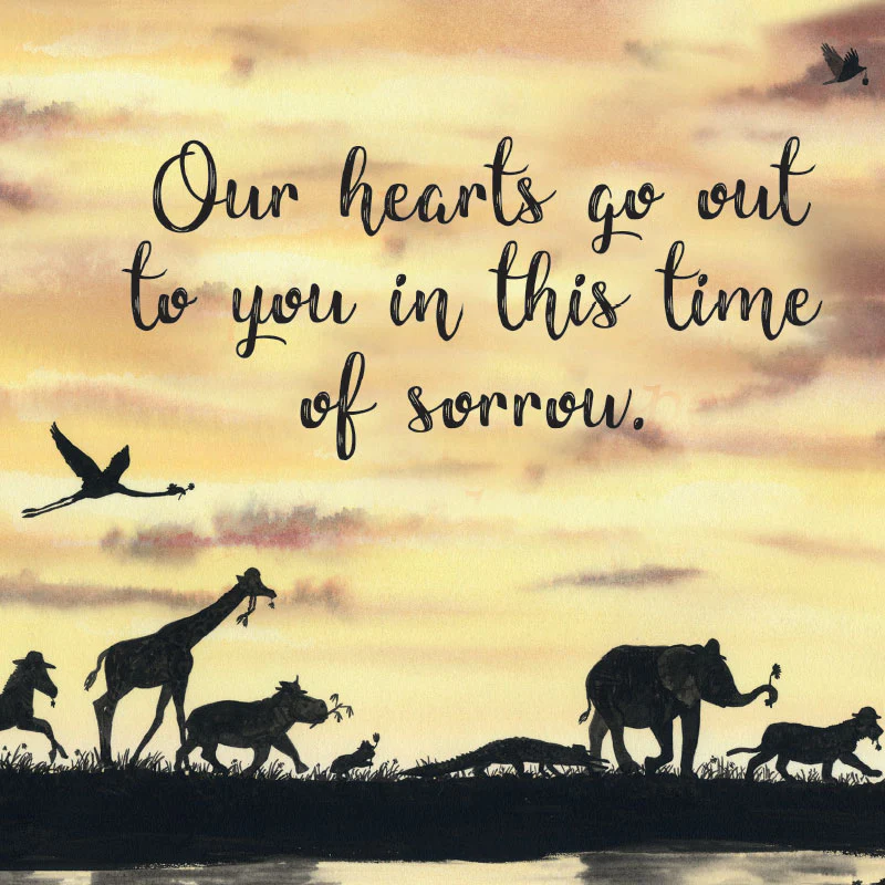 Greeting Card Time Of Sorrow - Image 3