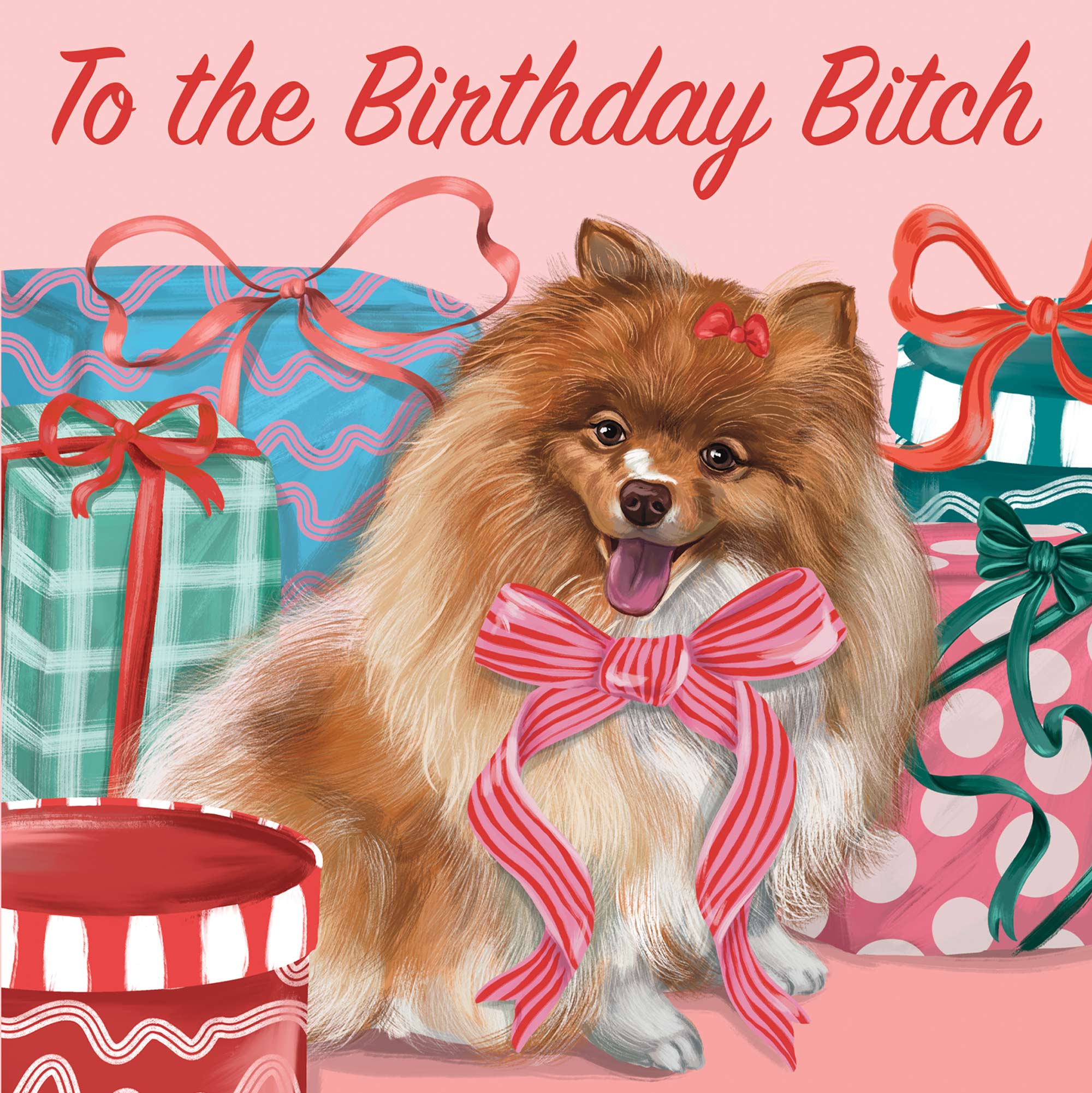 Greeting Card To The Birthday Bitch - Image 3