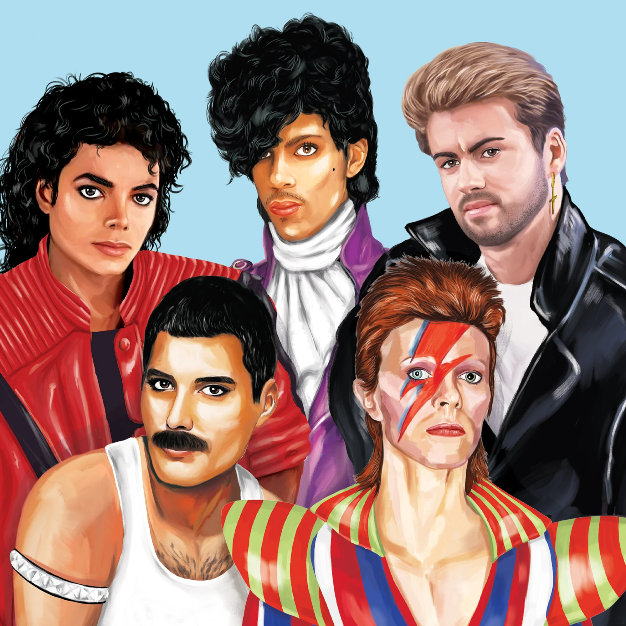 Greeting Card Tribute Artists Music Edition Stars - Image 3