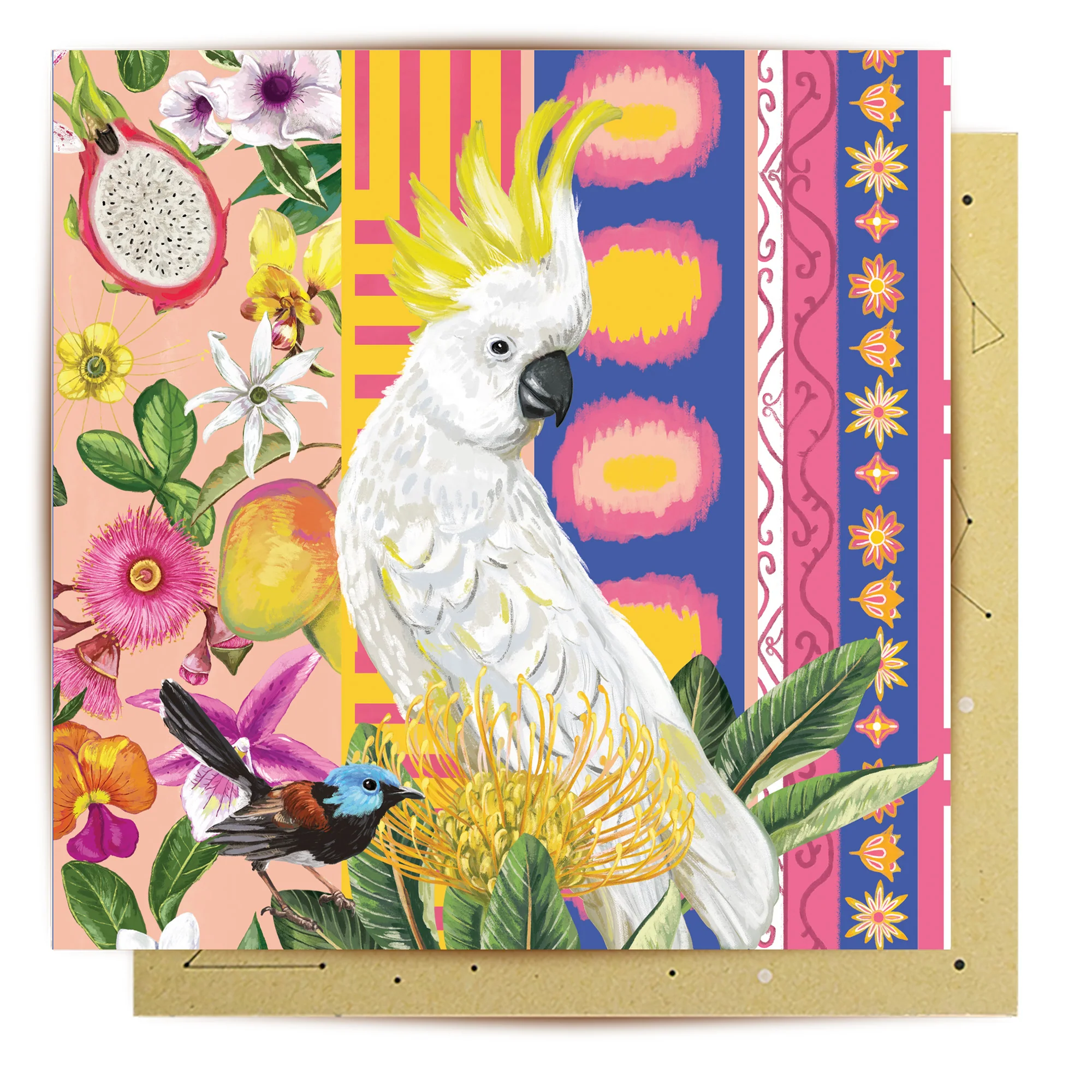 Greeting Card Tropicana Australiana Patterns - Image 2