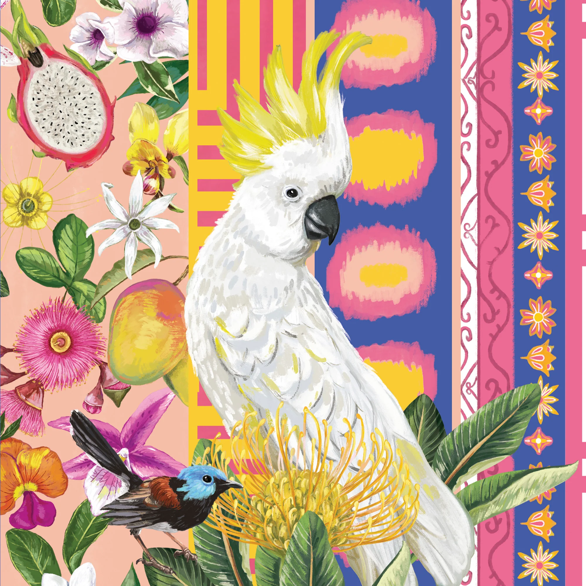 Greeting Card Tropicana Australiana Patterns - Image 3