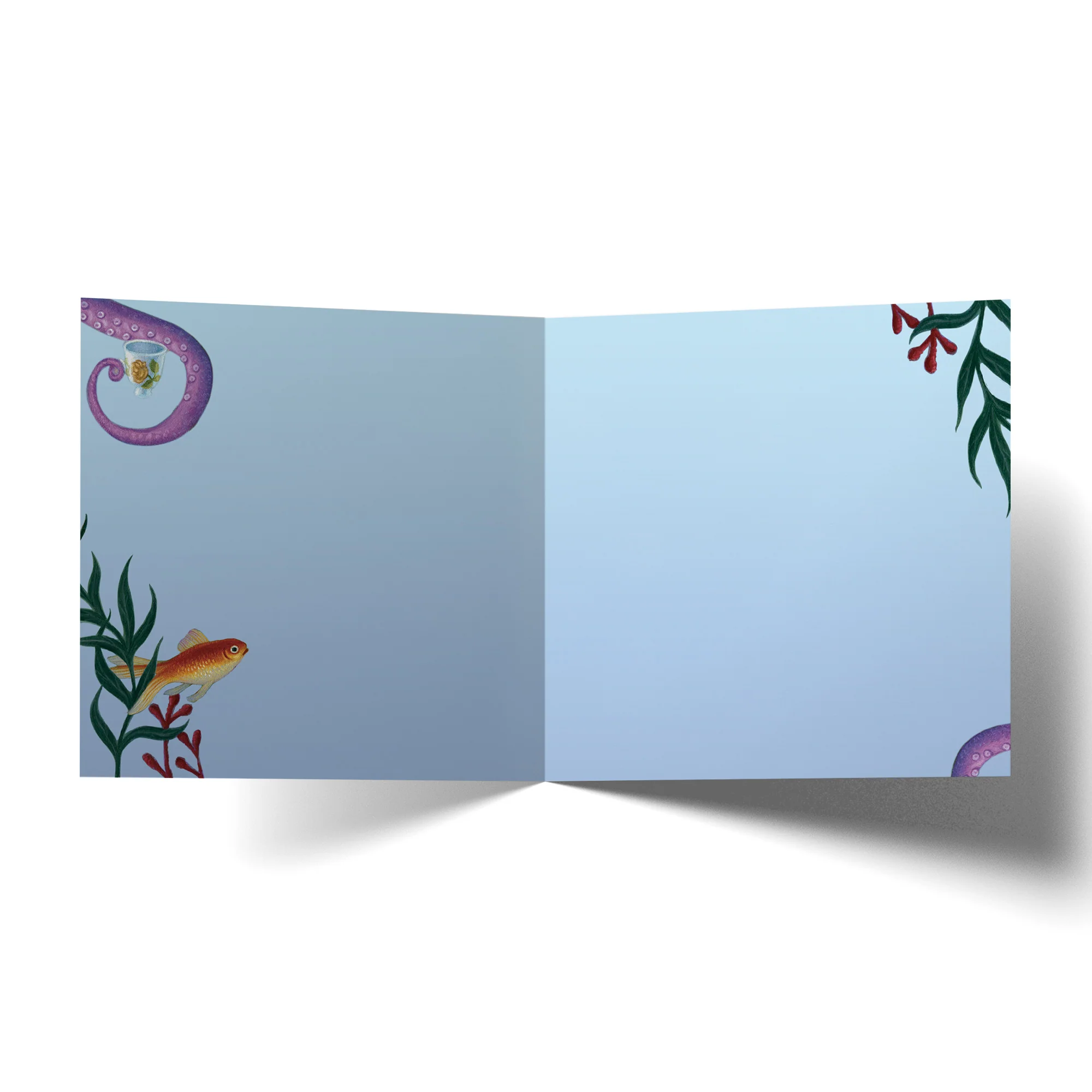 Greeting Card Virtuoso In Blu - Image 2