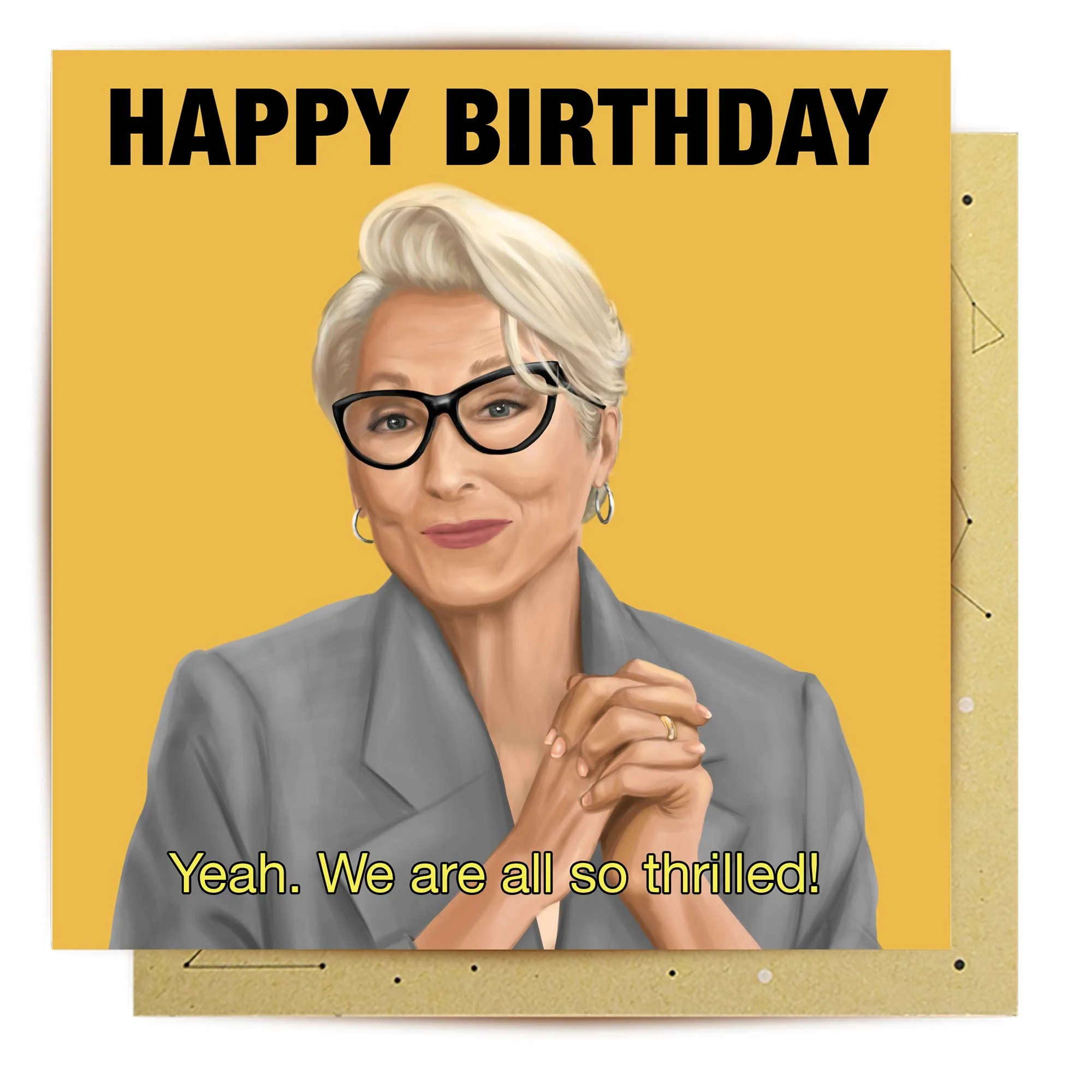 Greeting Card We Are So Thrilled