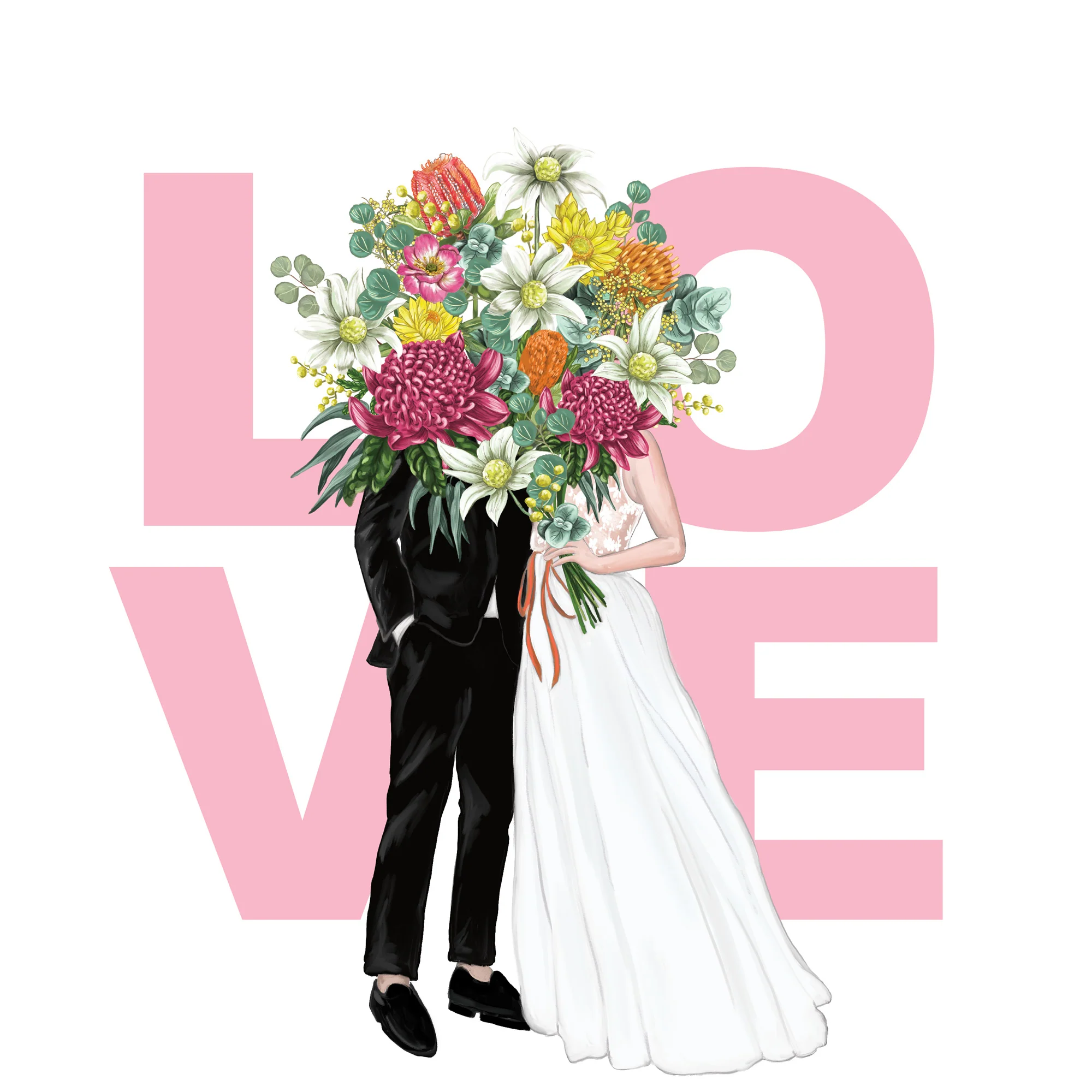 Greeting Card Wedding Love - Image 3
