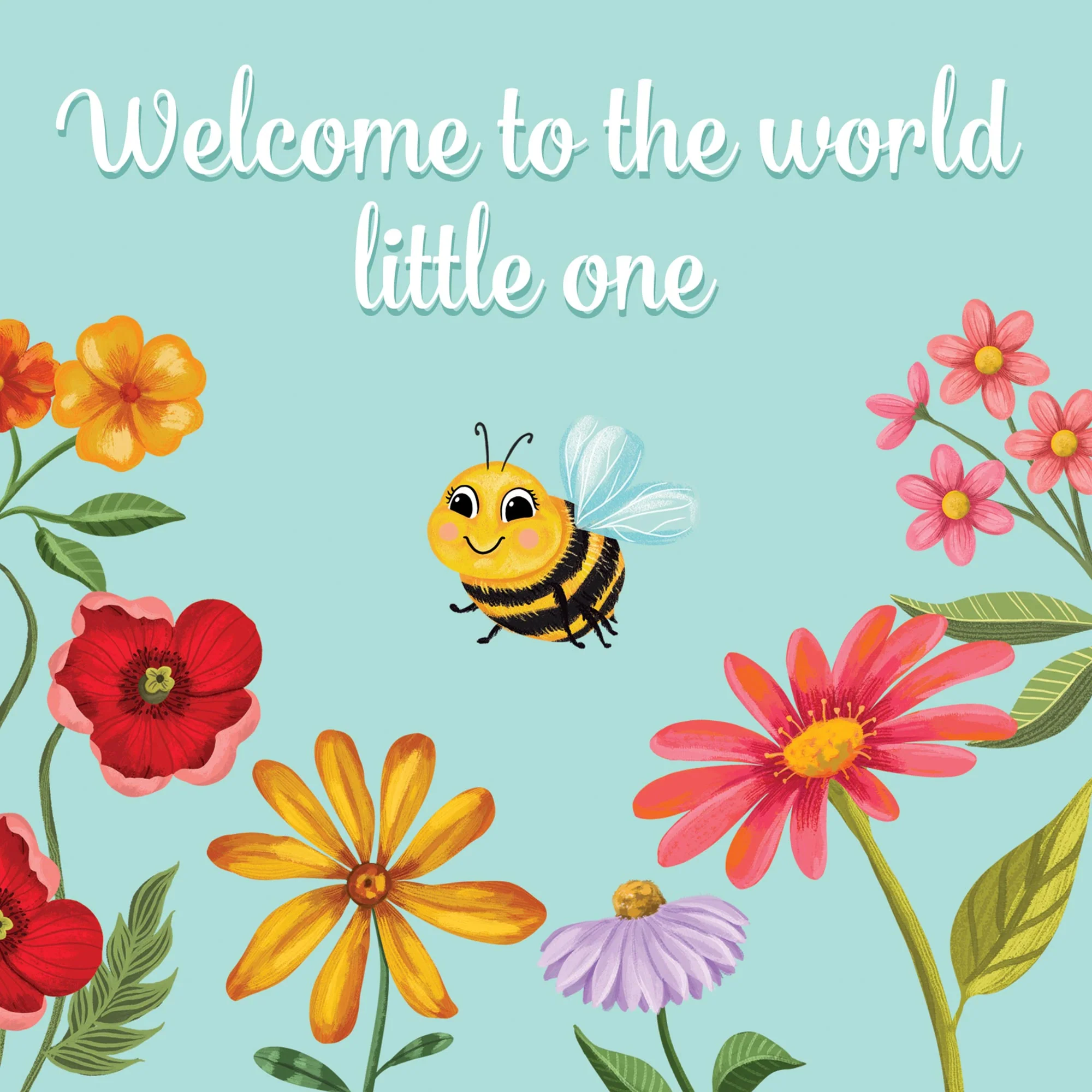 Greeting Card Welcome To The World - Image 3