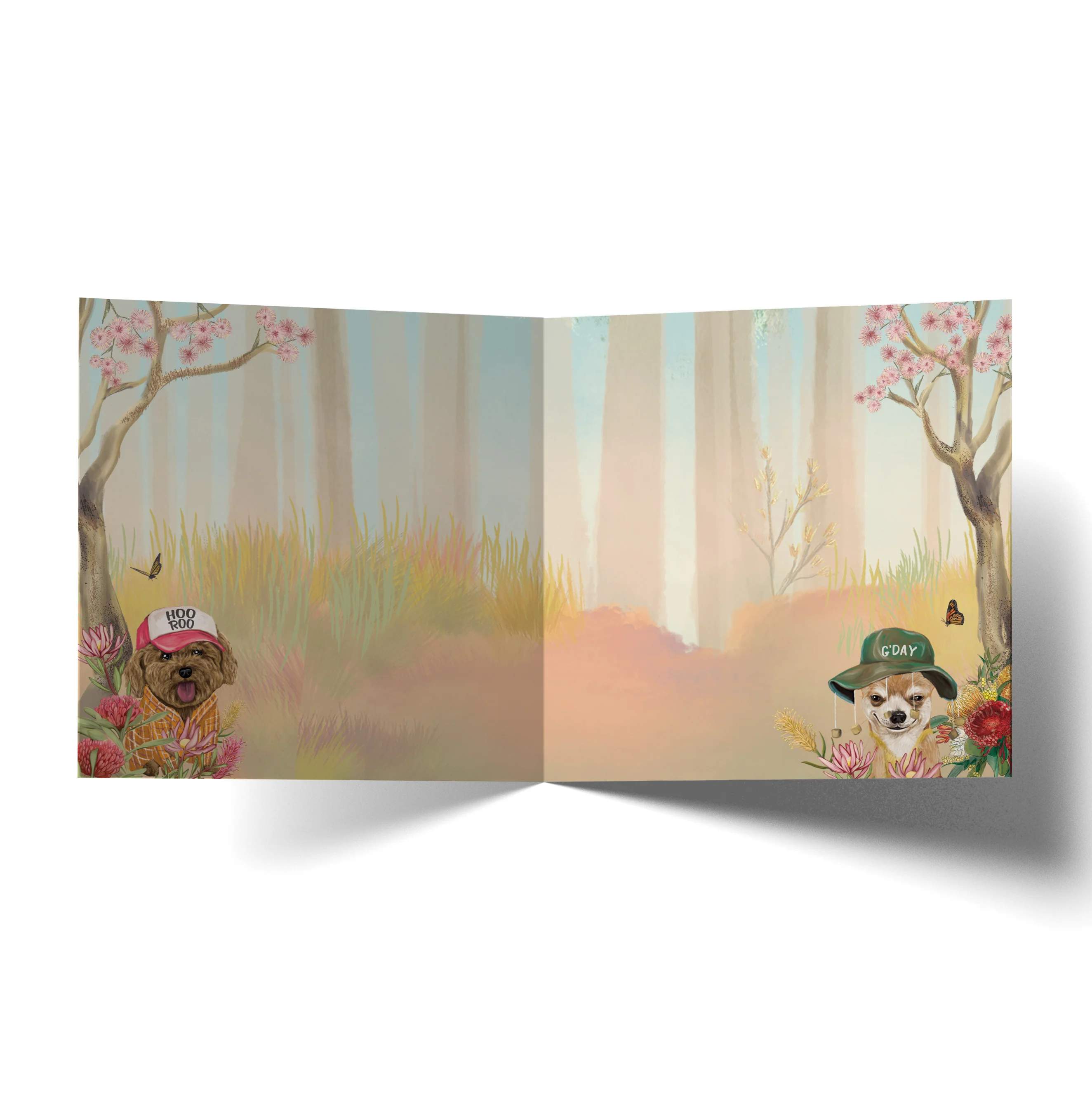 Greeting Card Wheel Barrow Family - Image 2