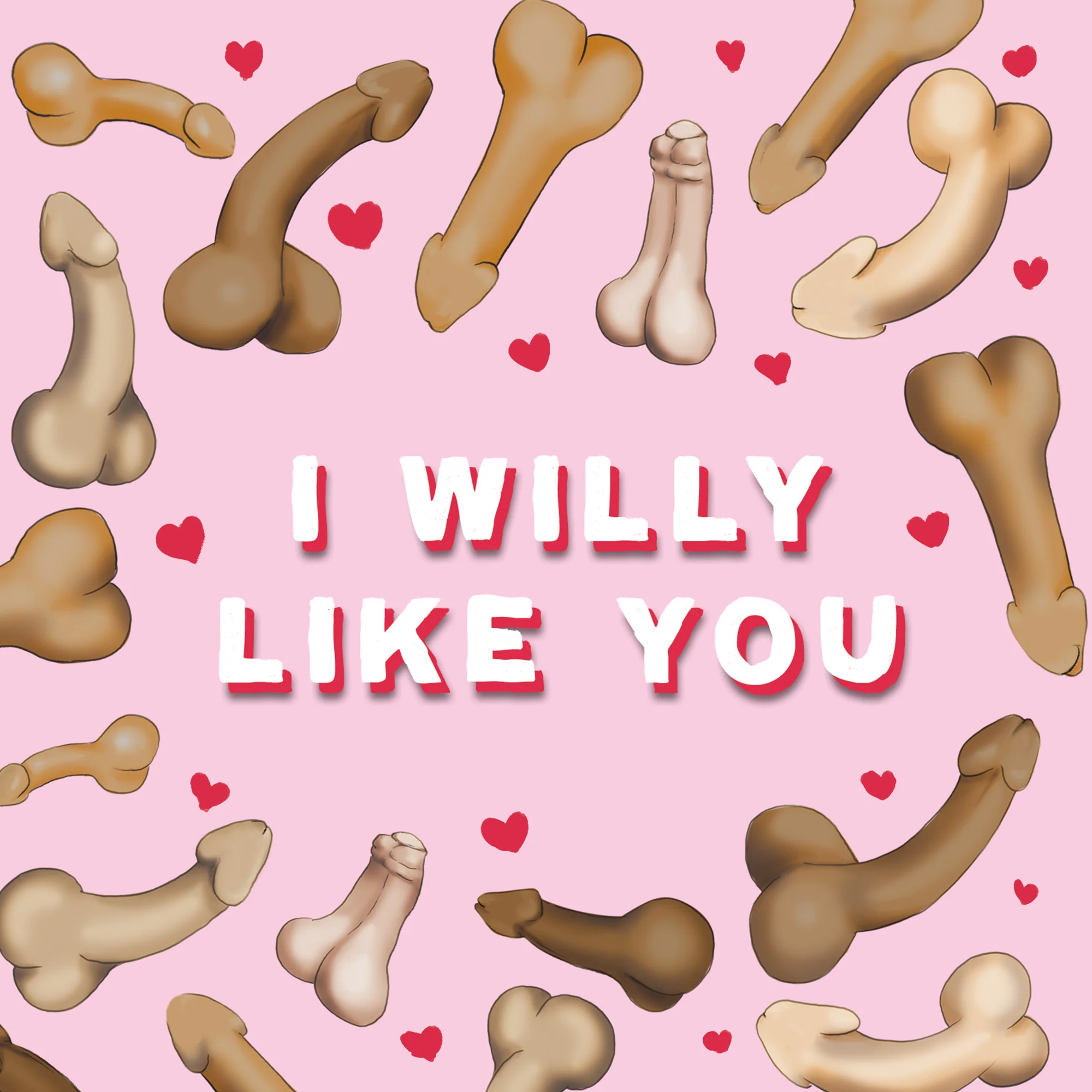 Greeting Card Willy Like You - Image 3