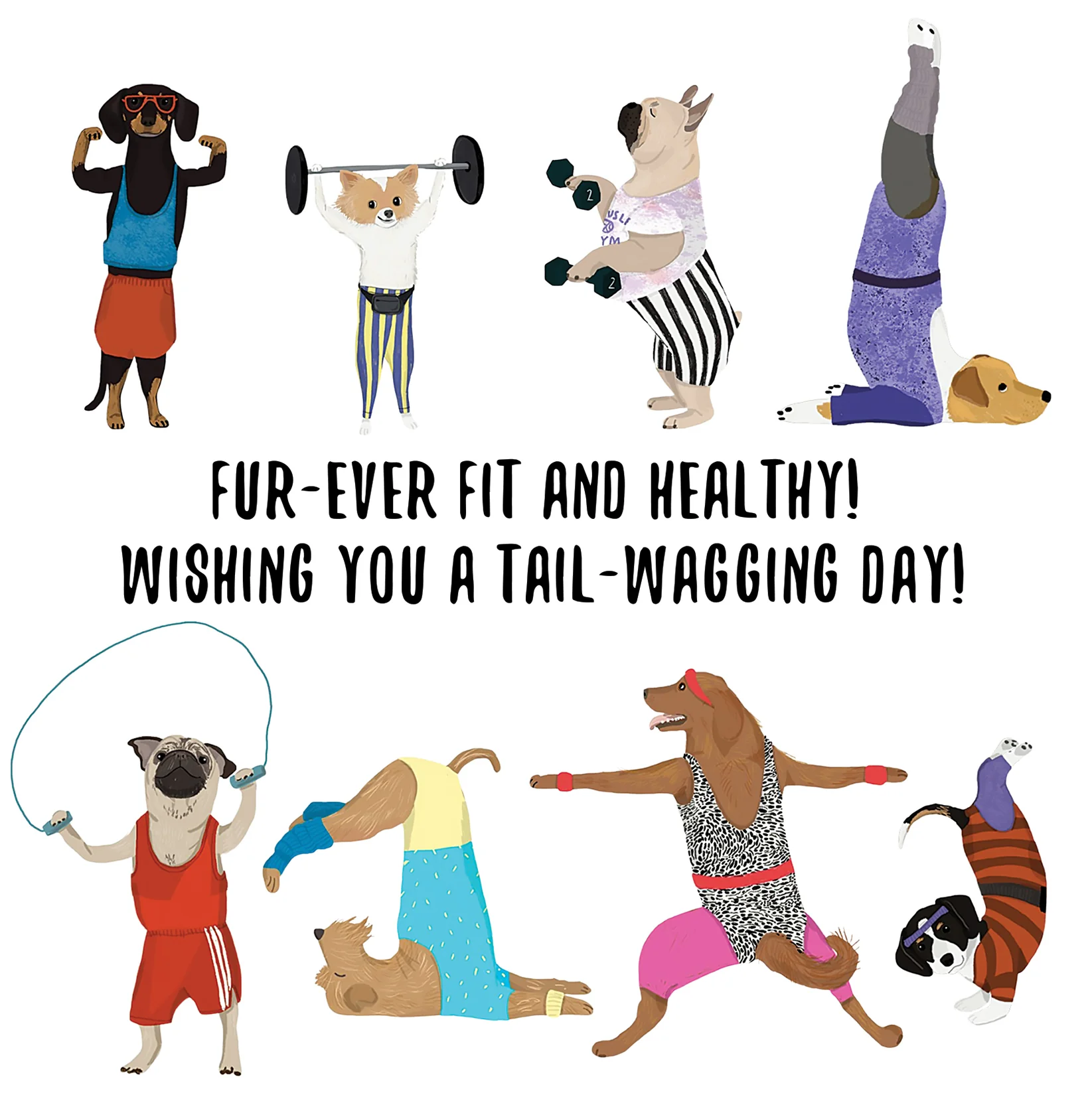 Greeting Card Woofing Out - Image 3
