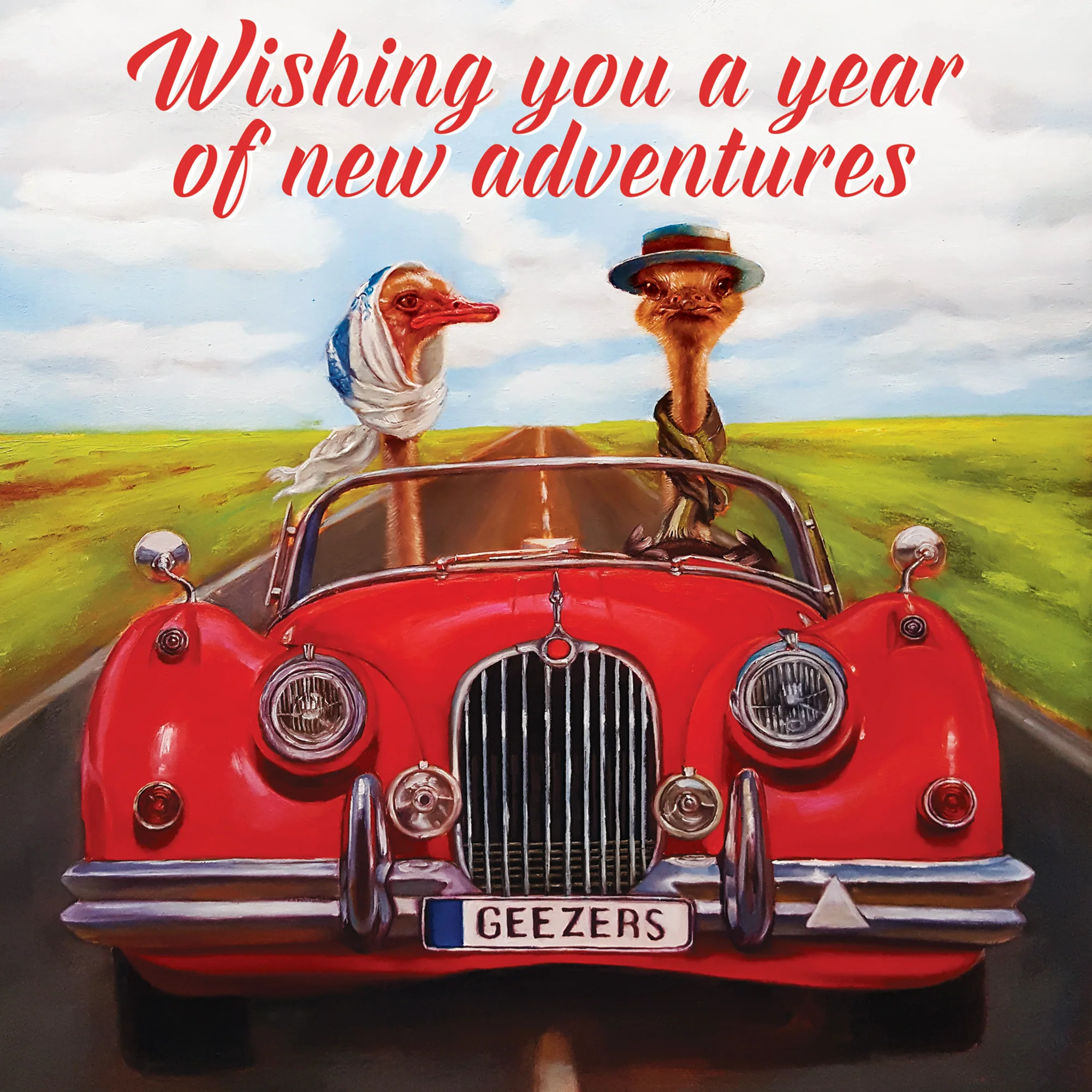 Greeting Card Years of New Adventures - Image 3