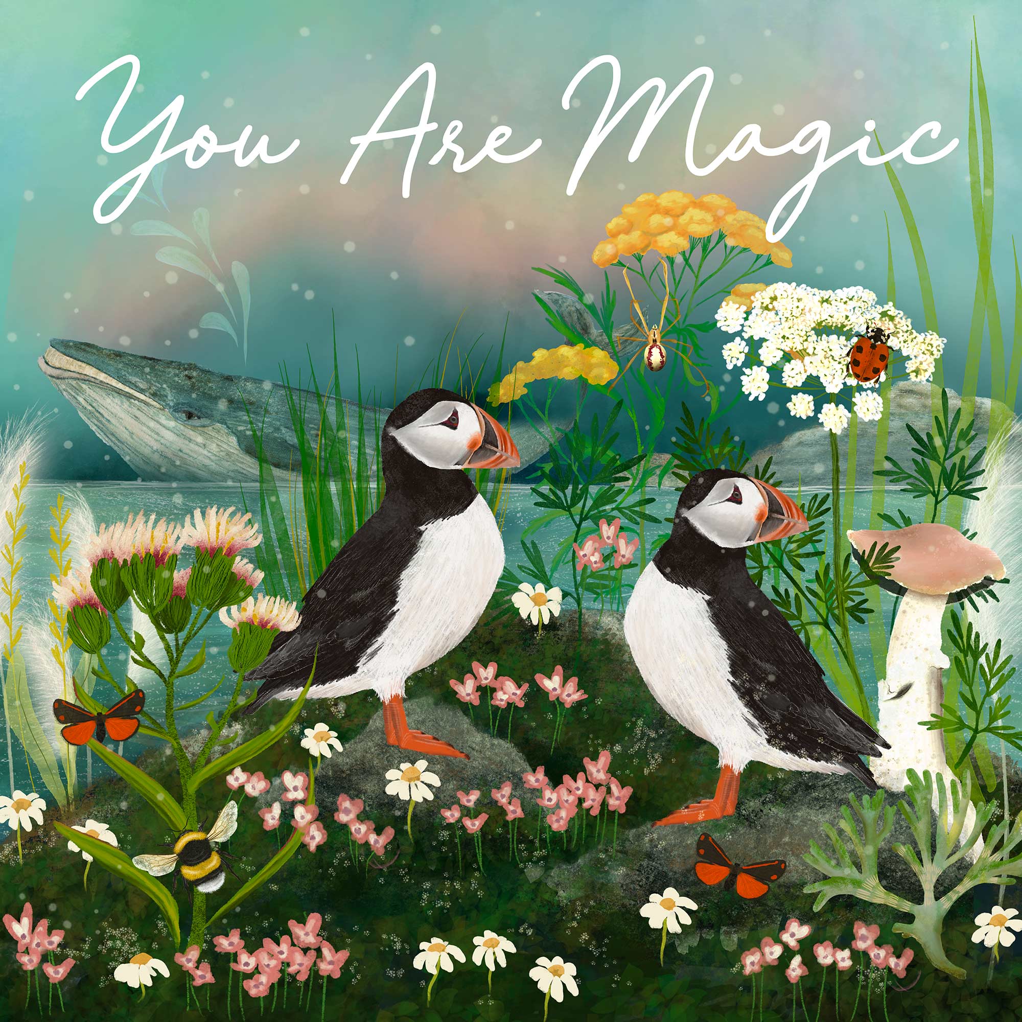 Greeting Card You Are Magic Coastal - Image 3