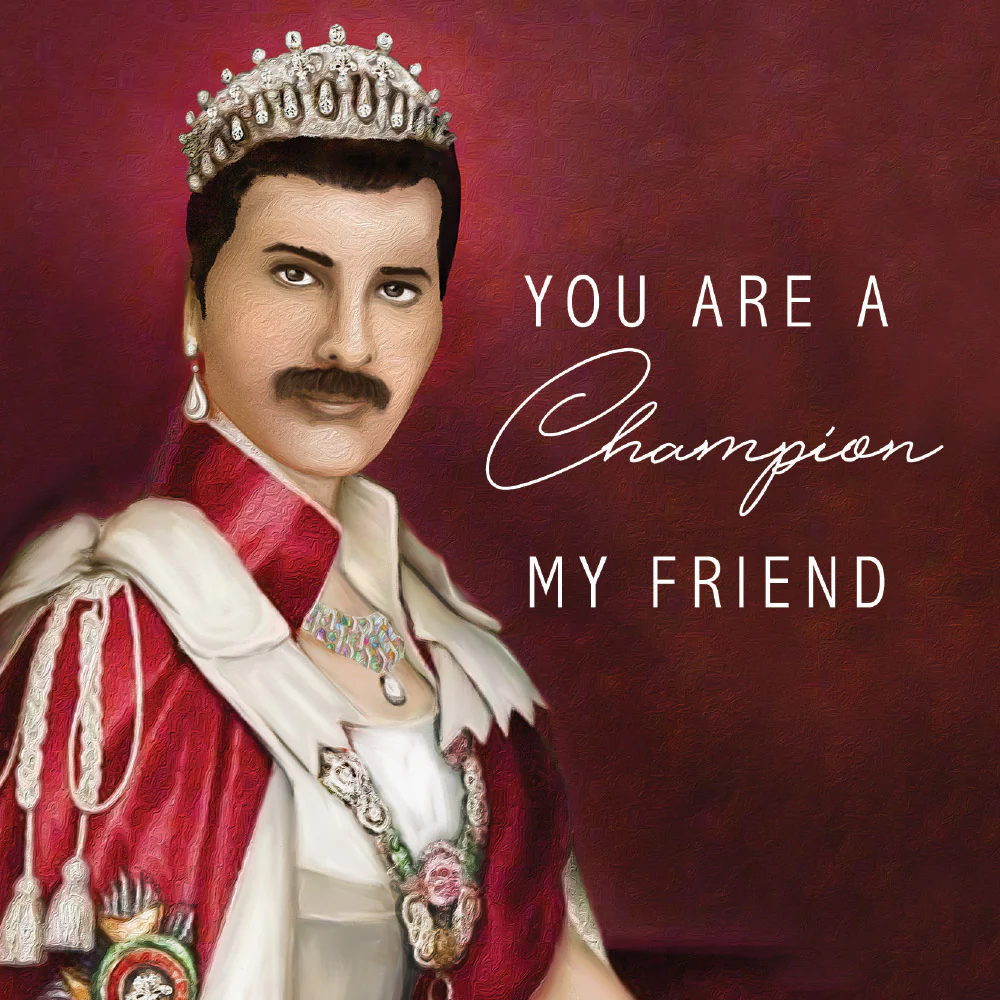 Greeting Card You Are The Champion - Image 2