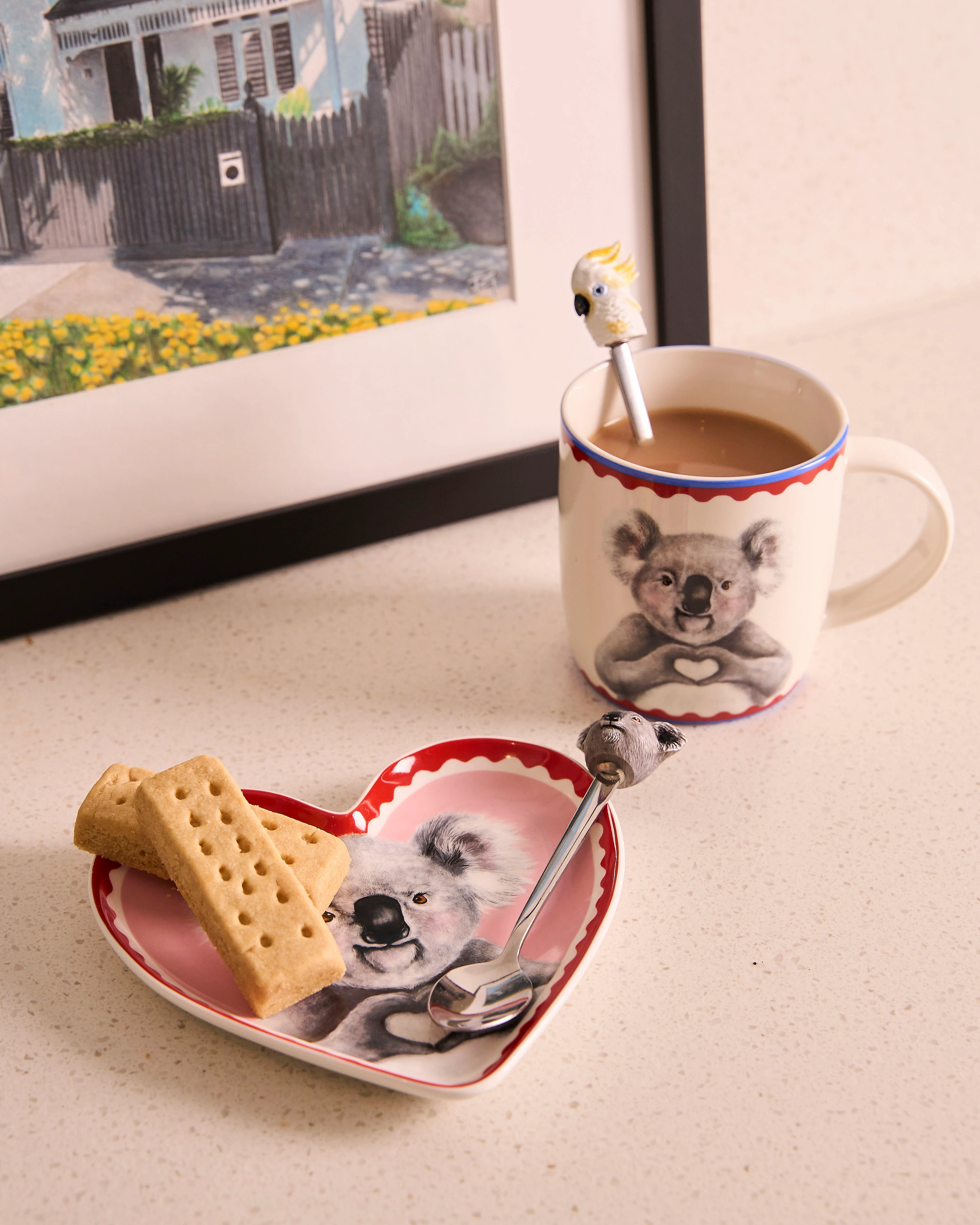 Heart Shape Trinket Tray I Heart Koala - Image 2