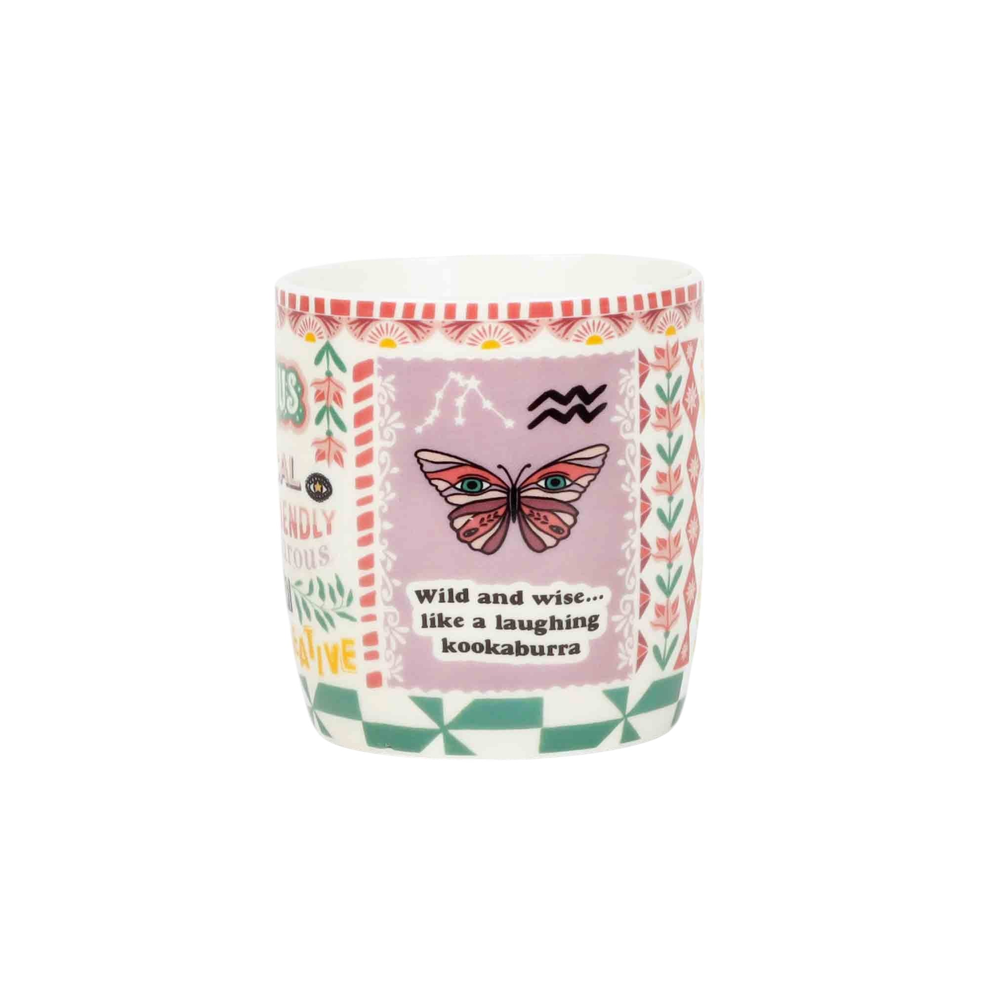 Keepsake Mug Aussie Astrology Aquarius - Image 4