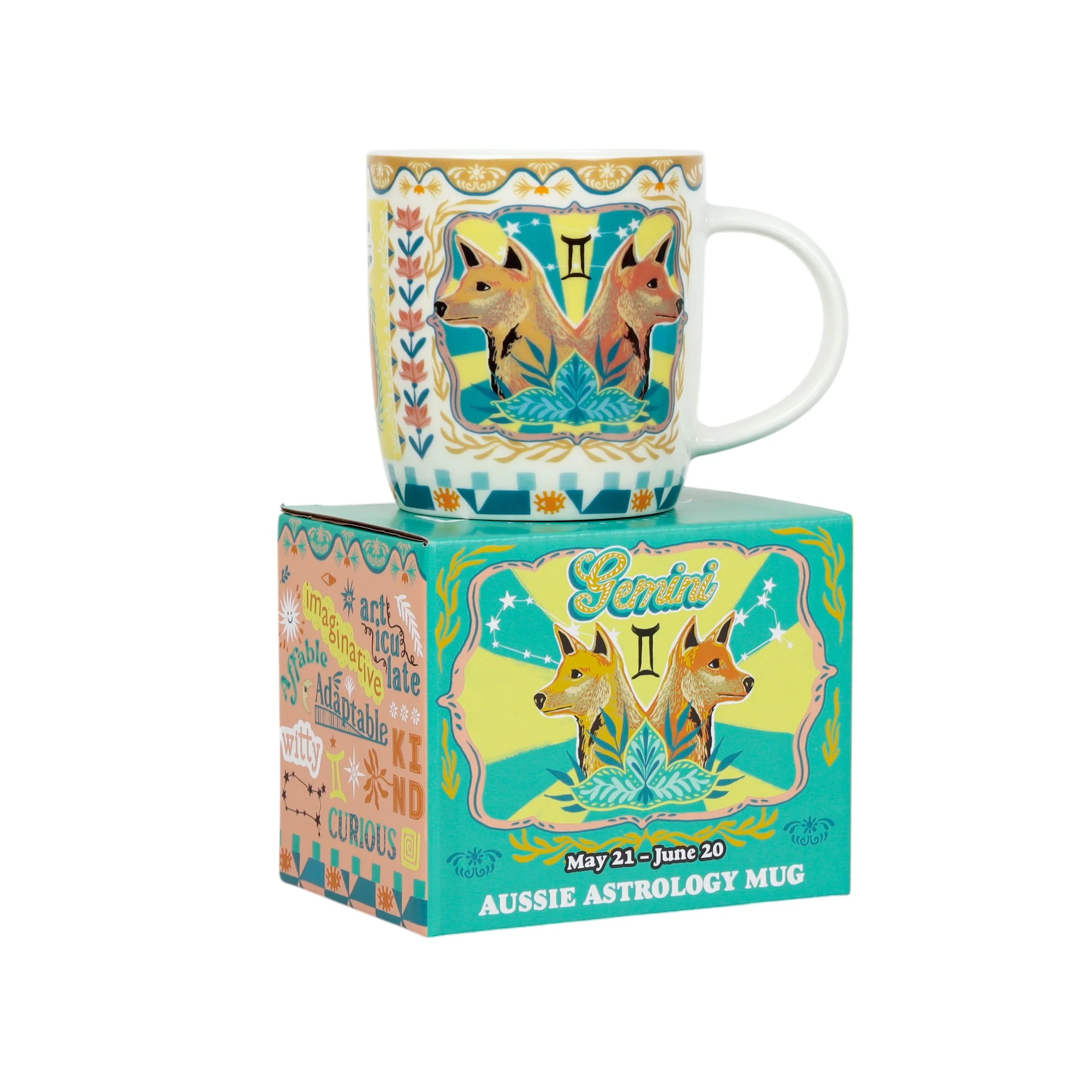 Keepsake Mug Aussie Astrology Gemini - Image 2