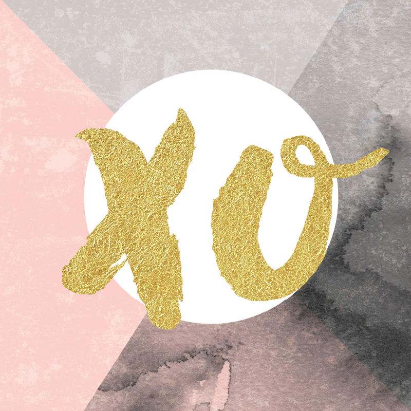 Mini Card Gold XO - Image 2