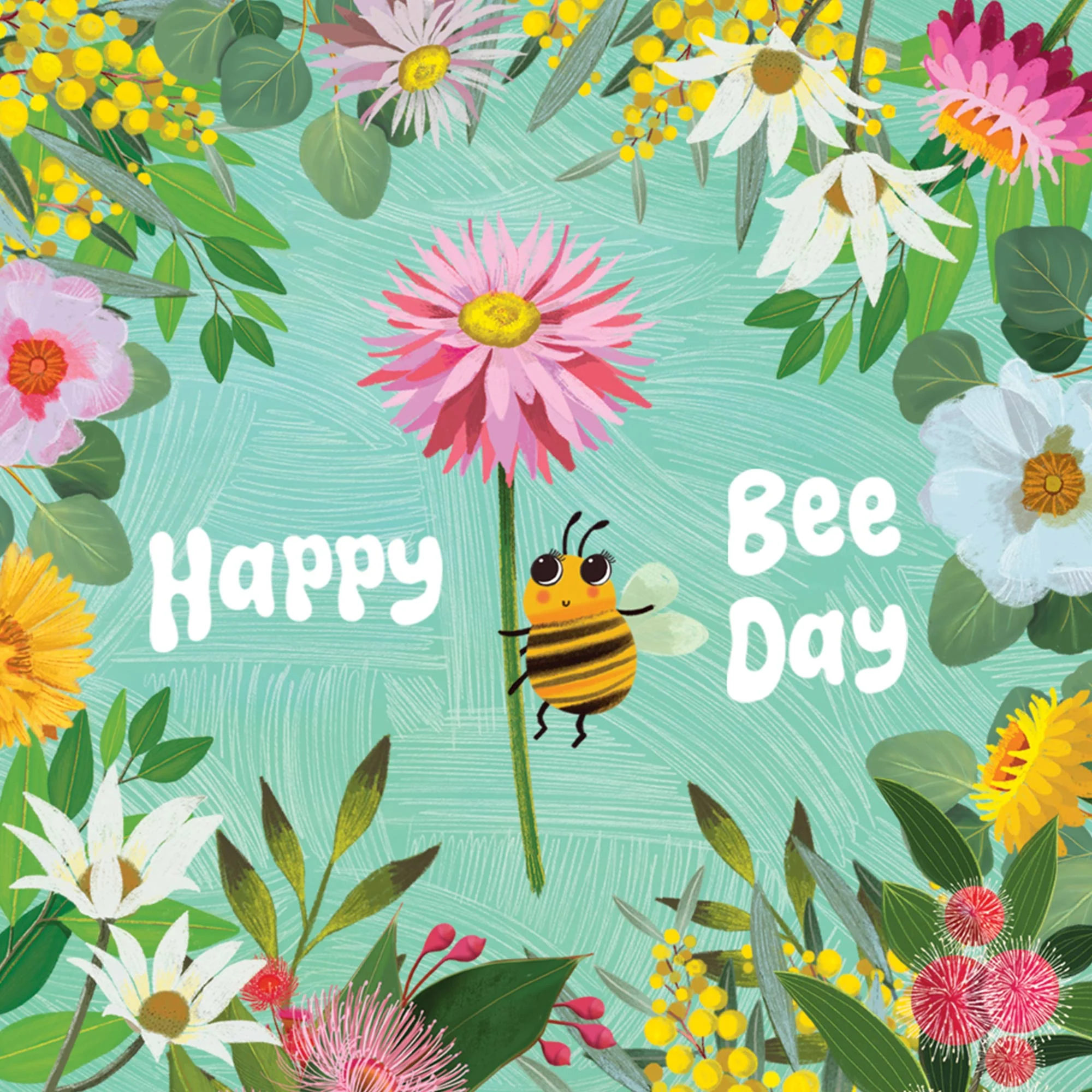 Mini Card Happy Bee Day - Image 2