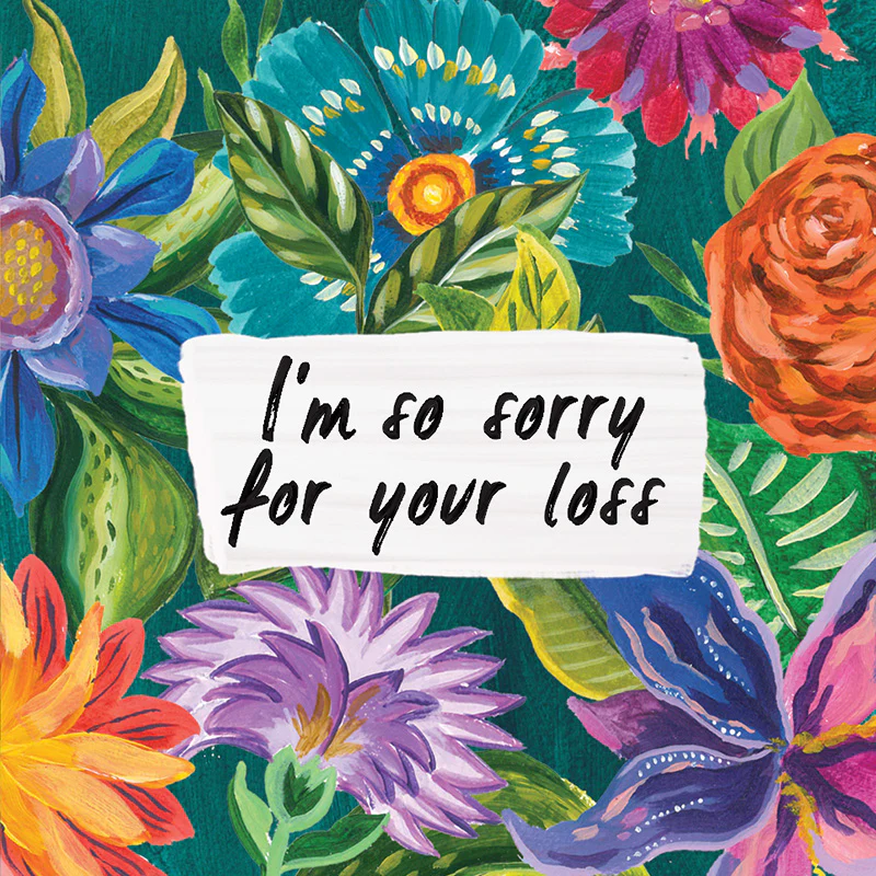Mini Card I Am So Sorry For Your Loss - Image 2