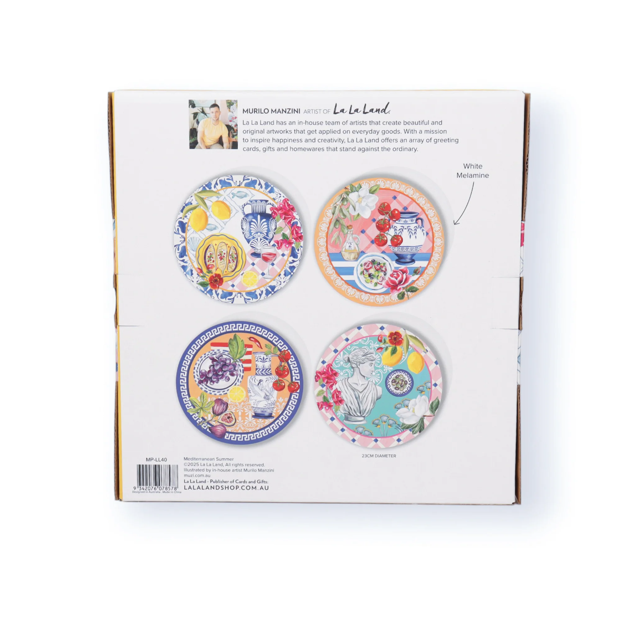 Plate Set Mediterranean Summer - Image 4