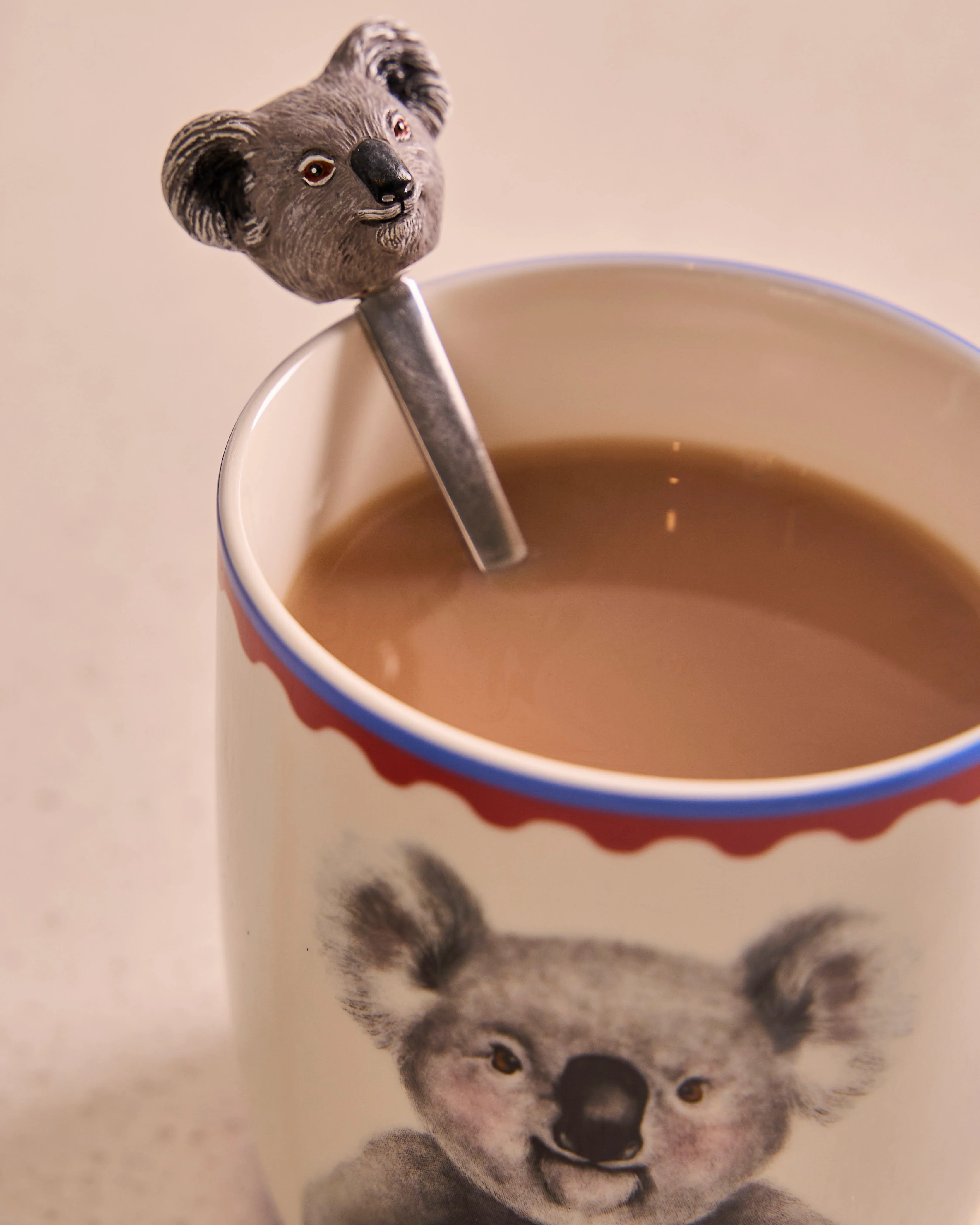 Resin Spoons Aussie Cuties Koala & White Cockatoo - Image 3