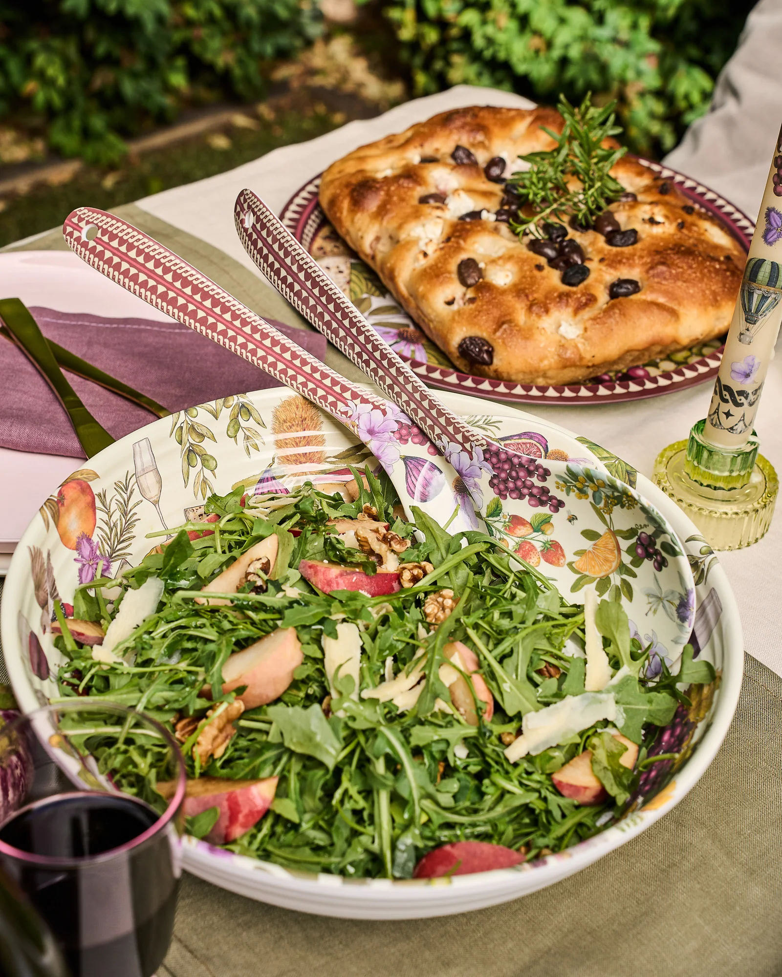 Salad Servers Vineyard Visions - Image 6